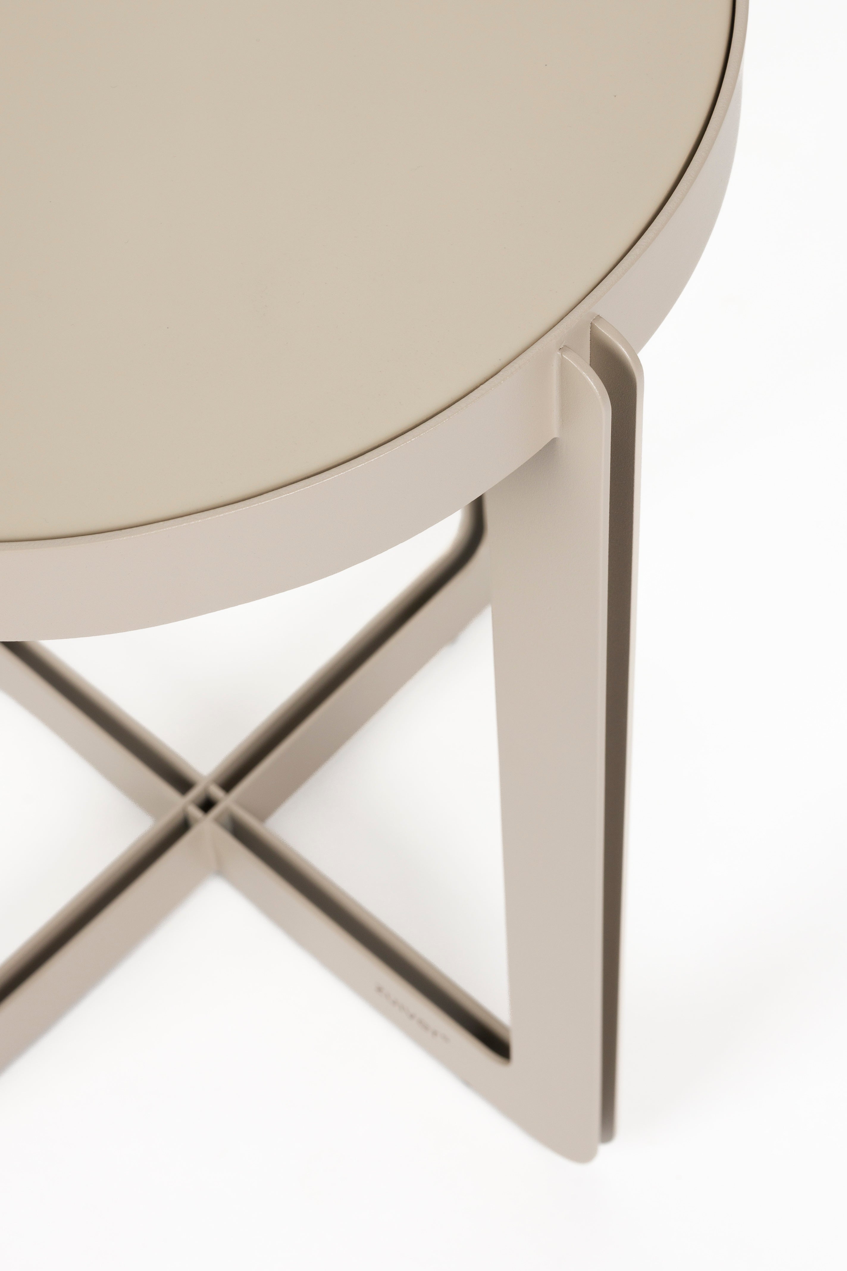Bijzettafel CENTRE beige