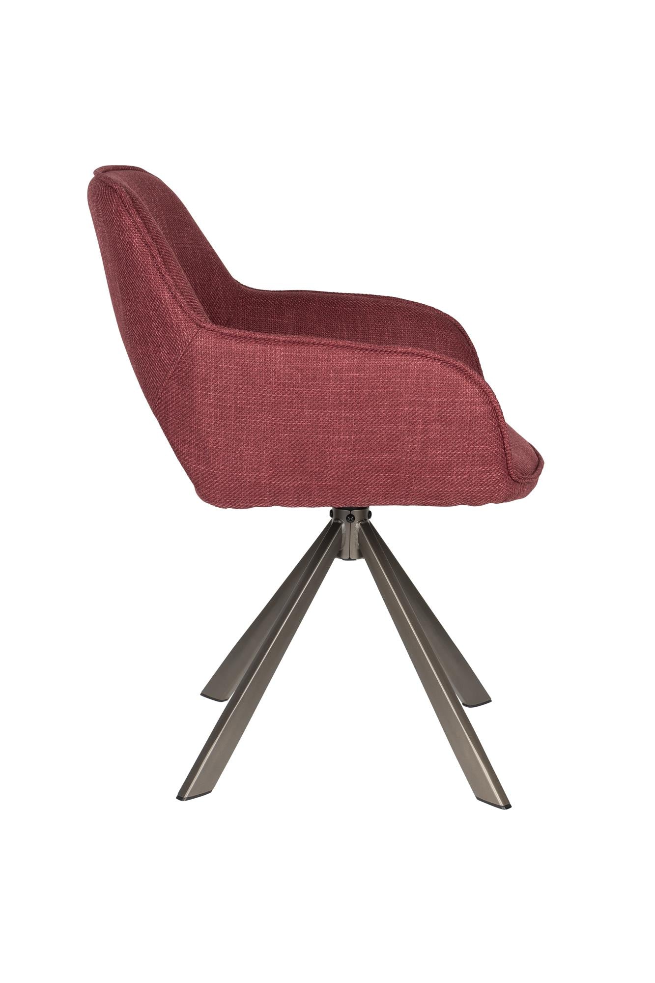 TOYE chair burgundy