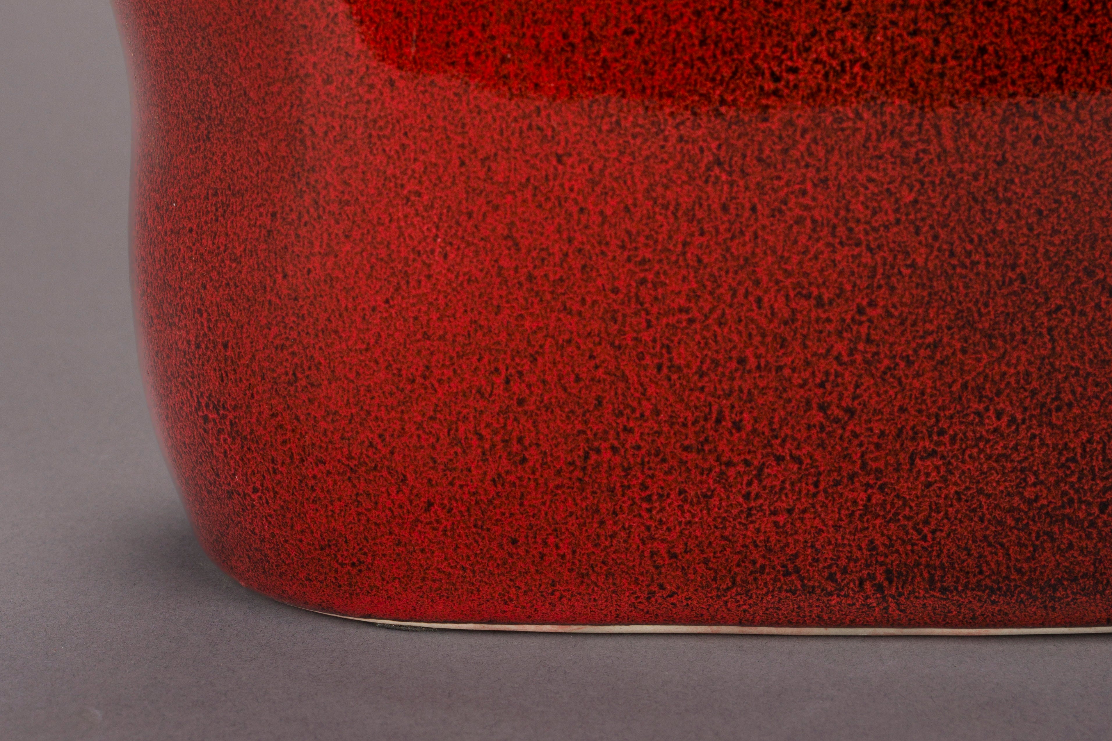 EDNA vase red
