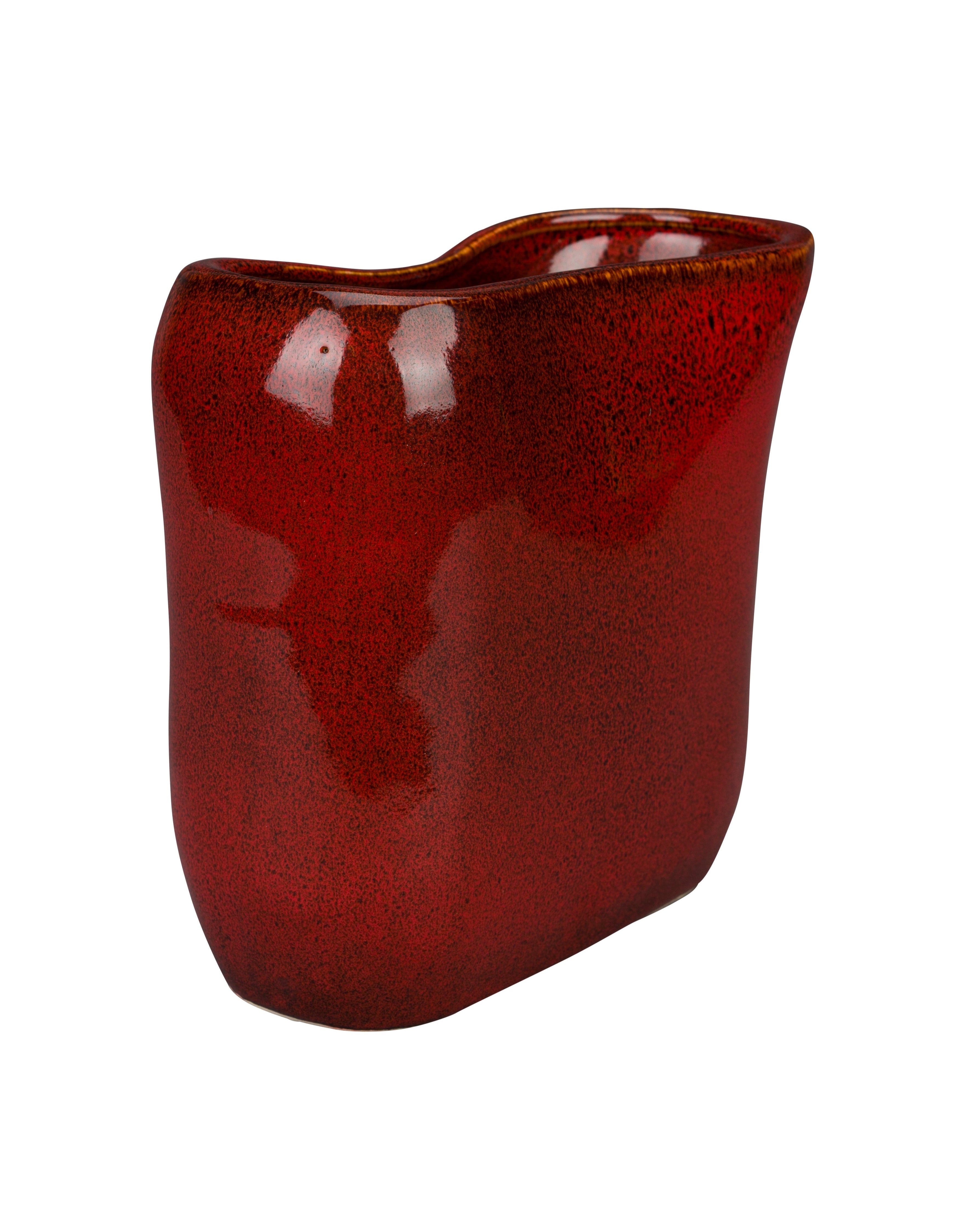 EDNA vase red