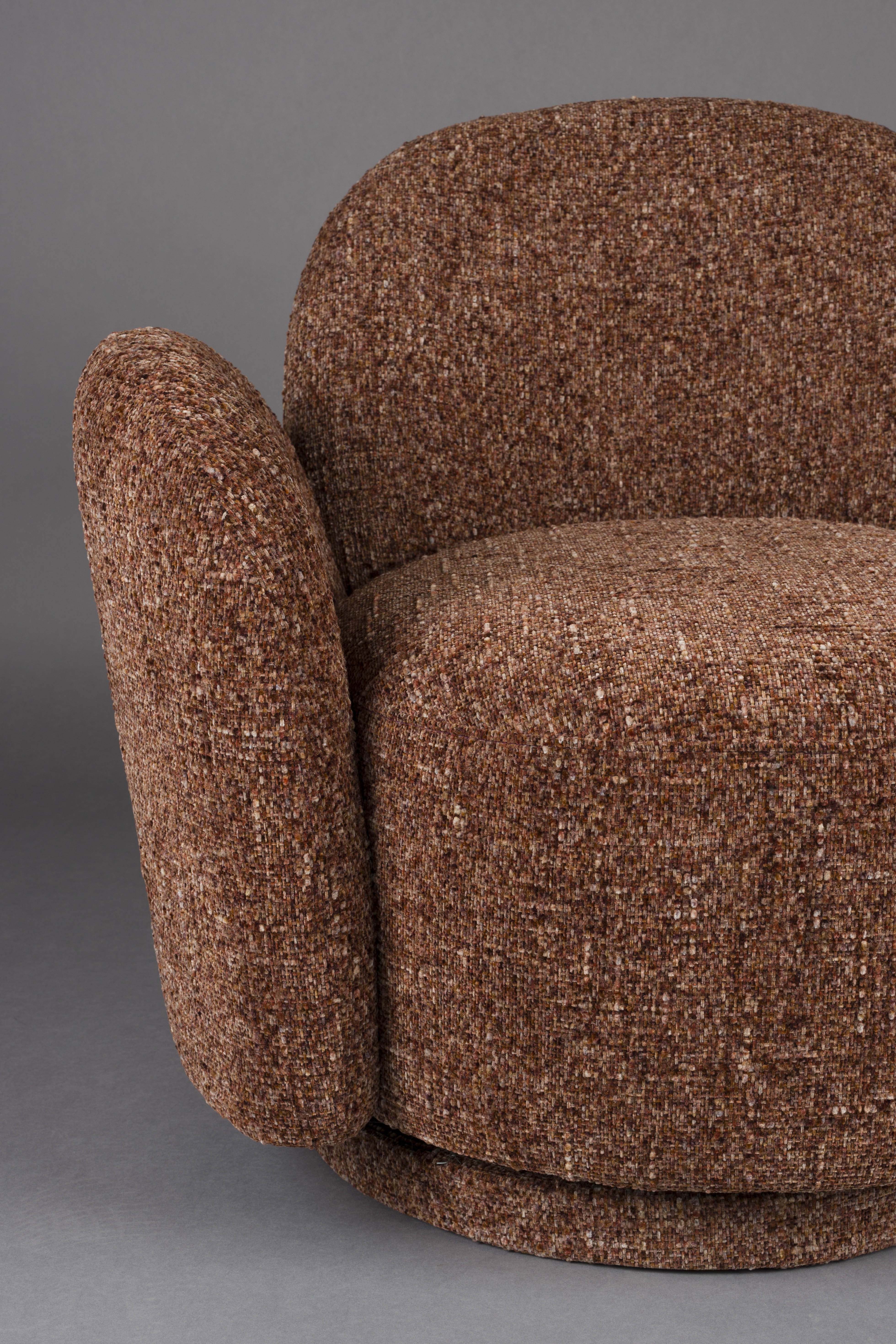 Drehstuhl ROSE bordeaux melange