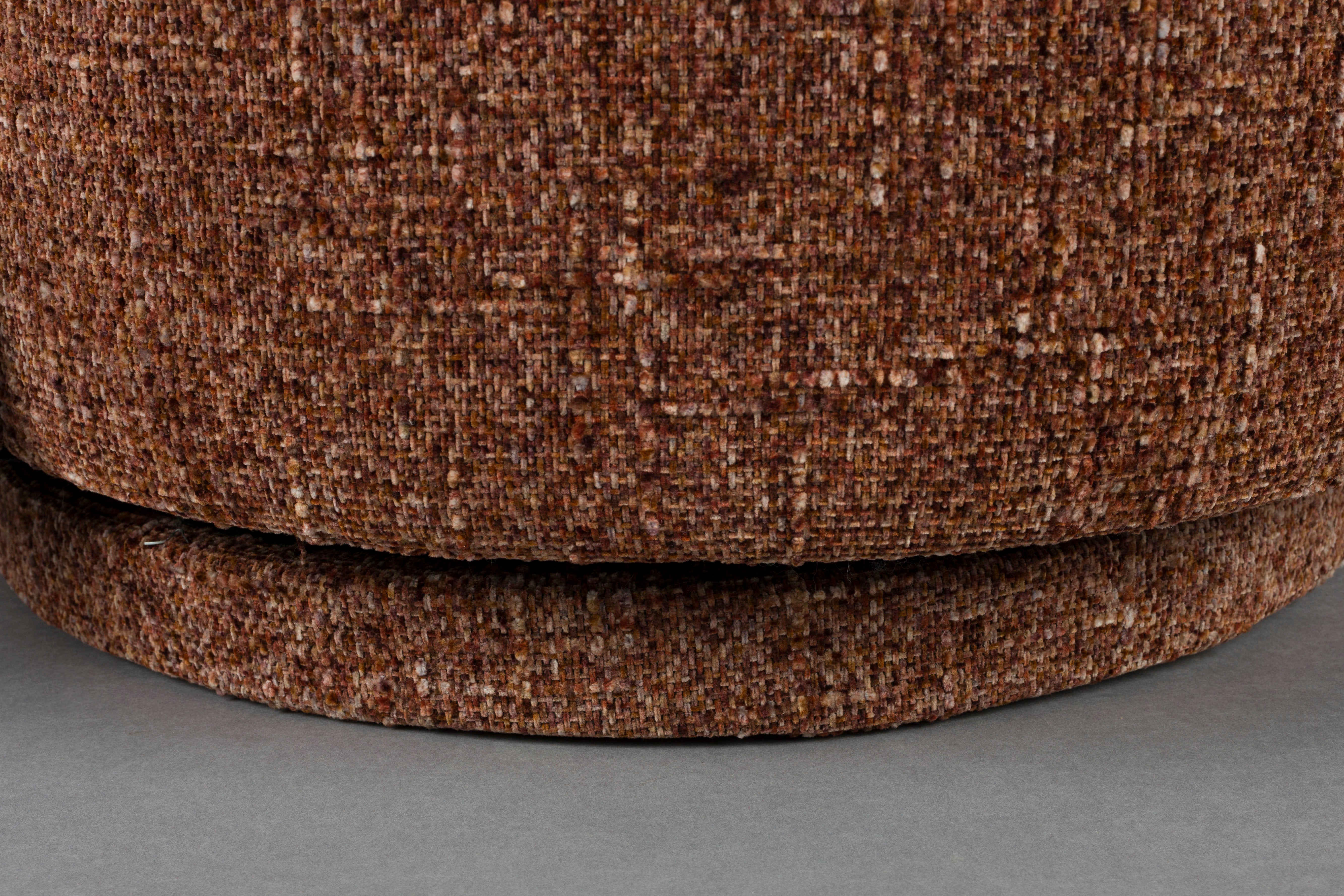 Drehstuhl ROSE bordeaux melange