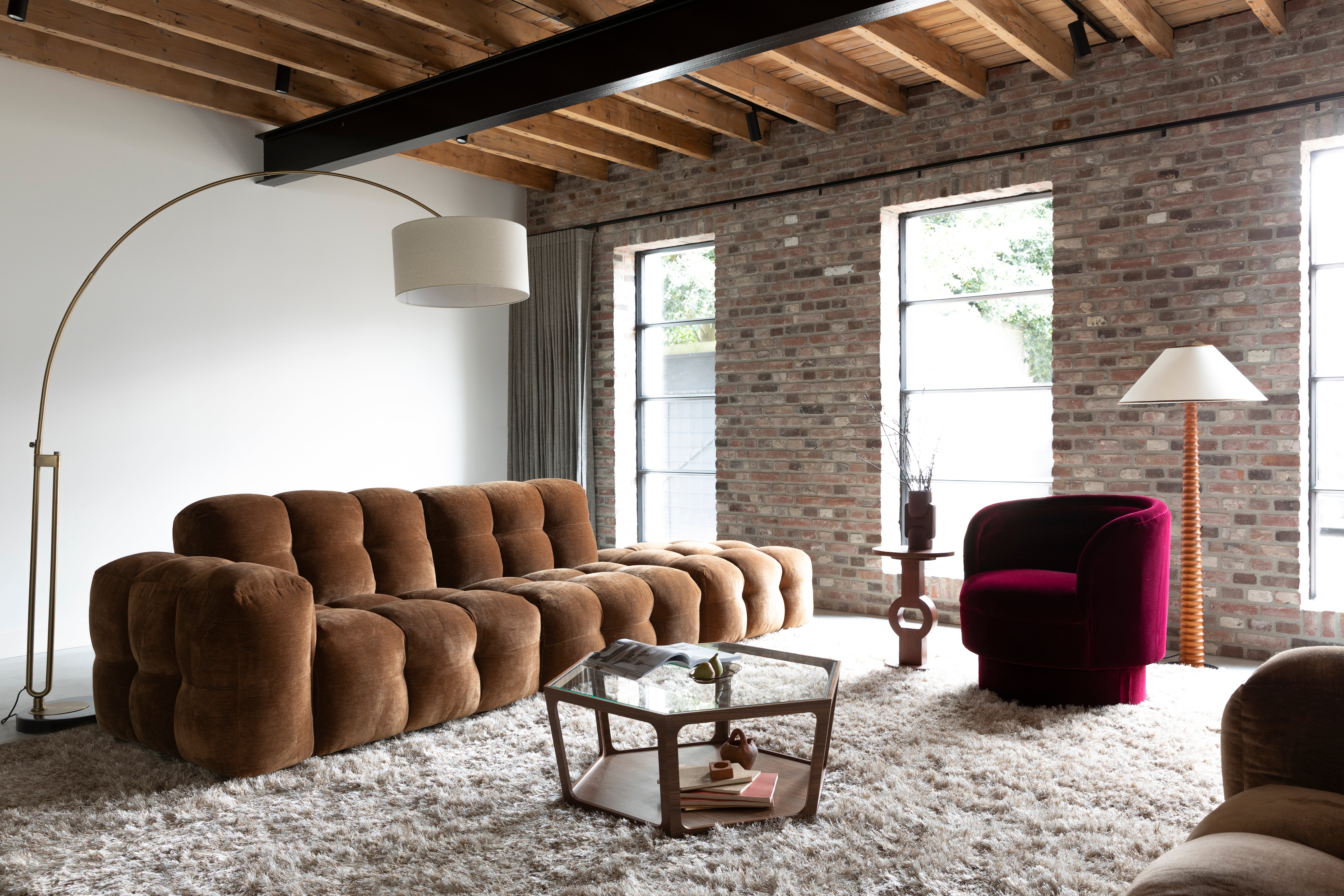 Drehstuhl DOROTHY dunkelfuchsia