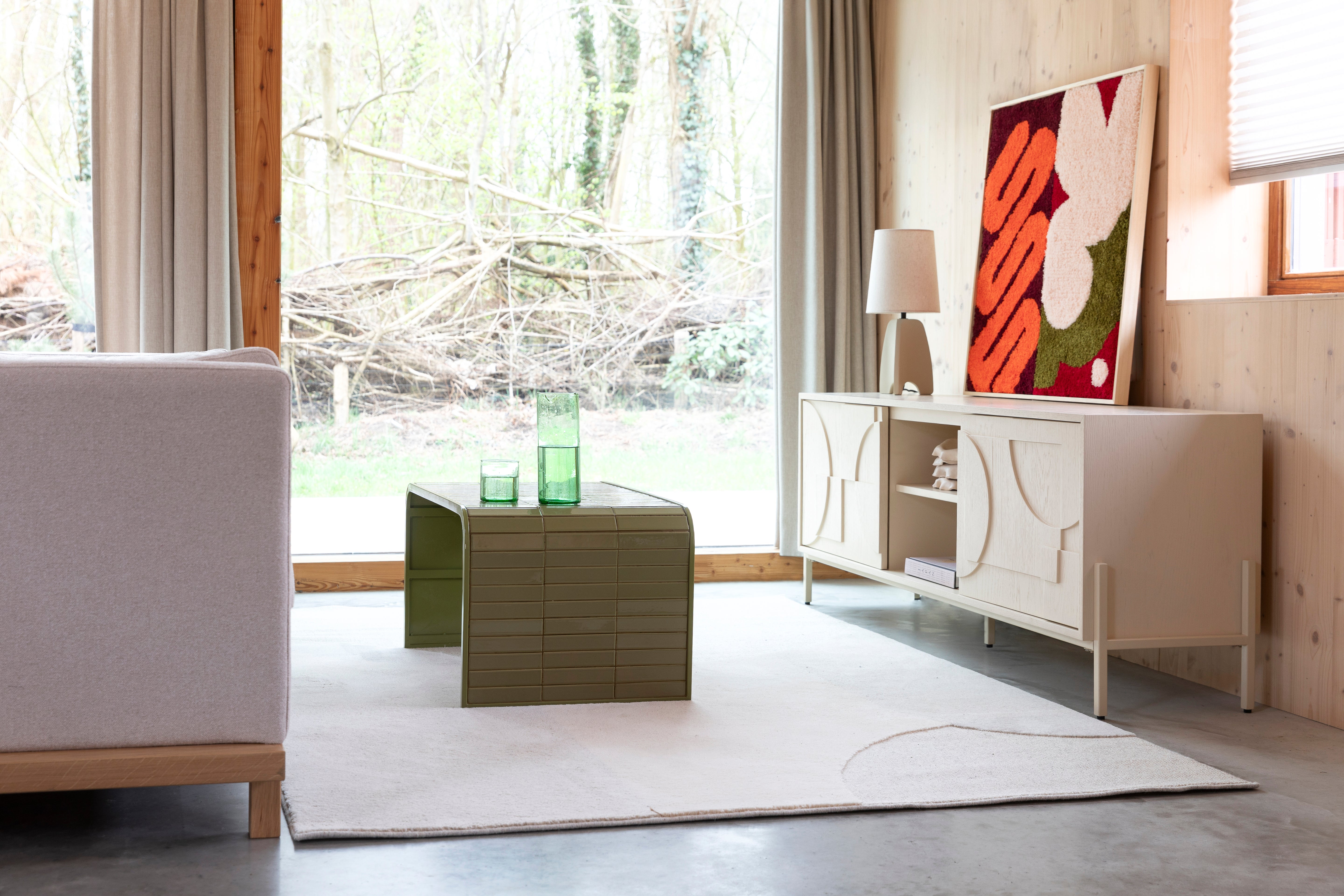 Couchtisch TILES grün