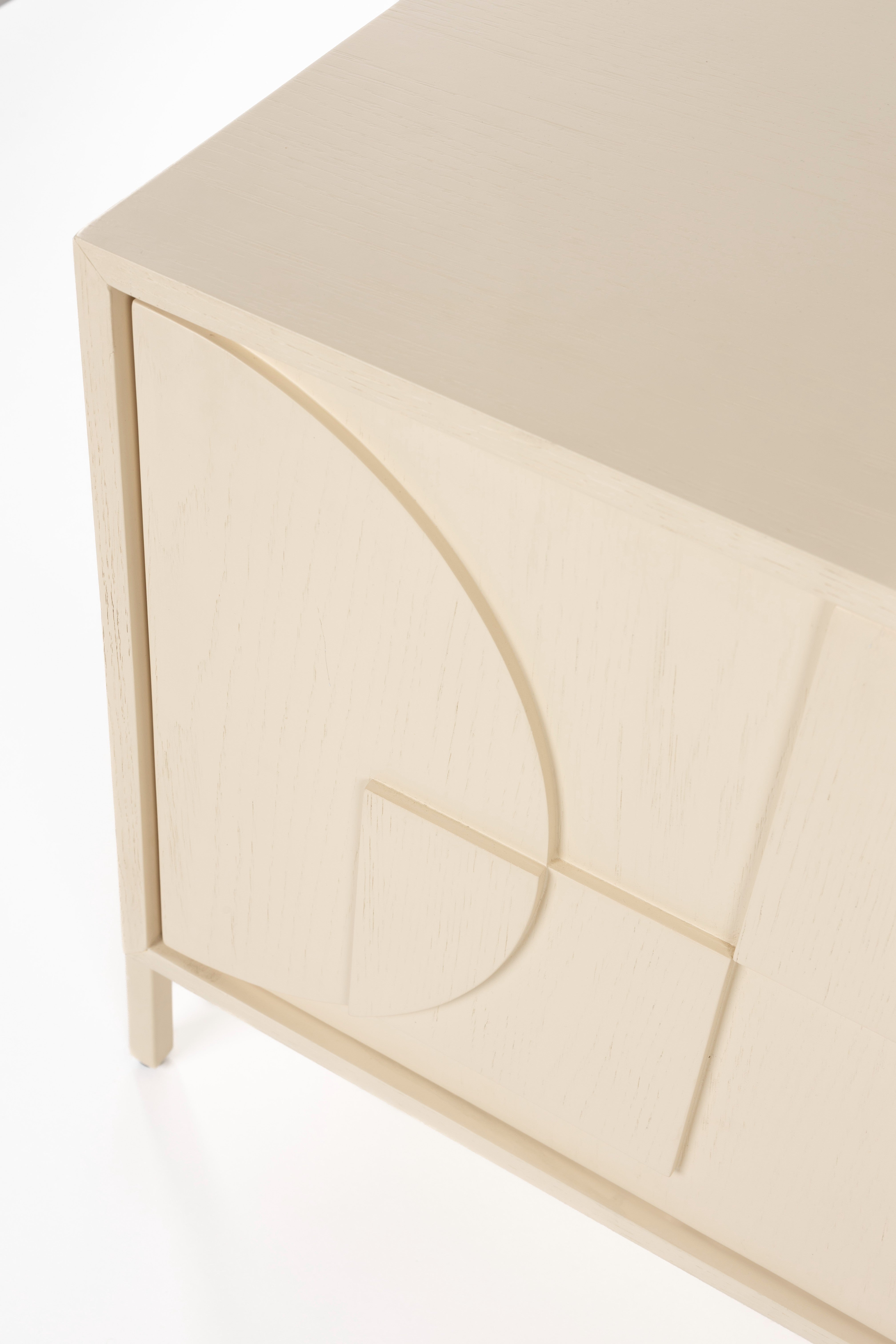 FACES TV Cabinet light beige wood