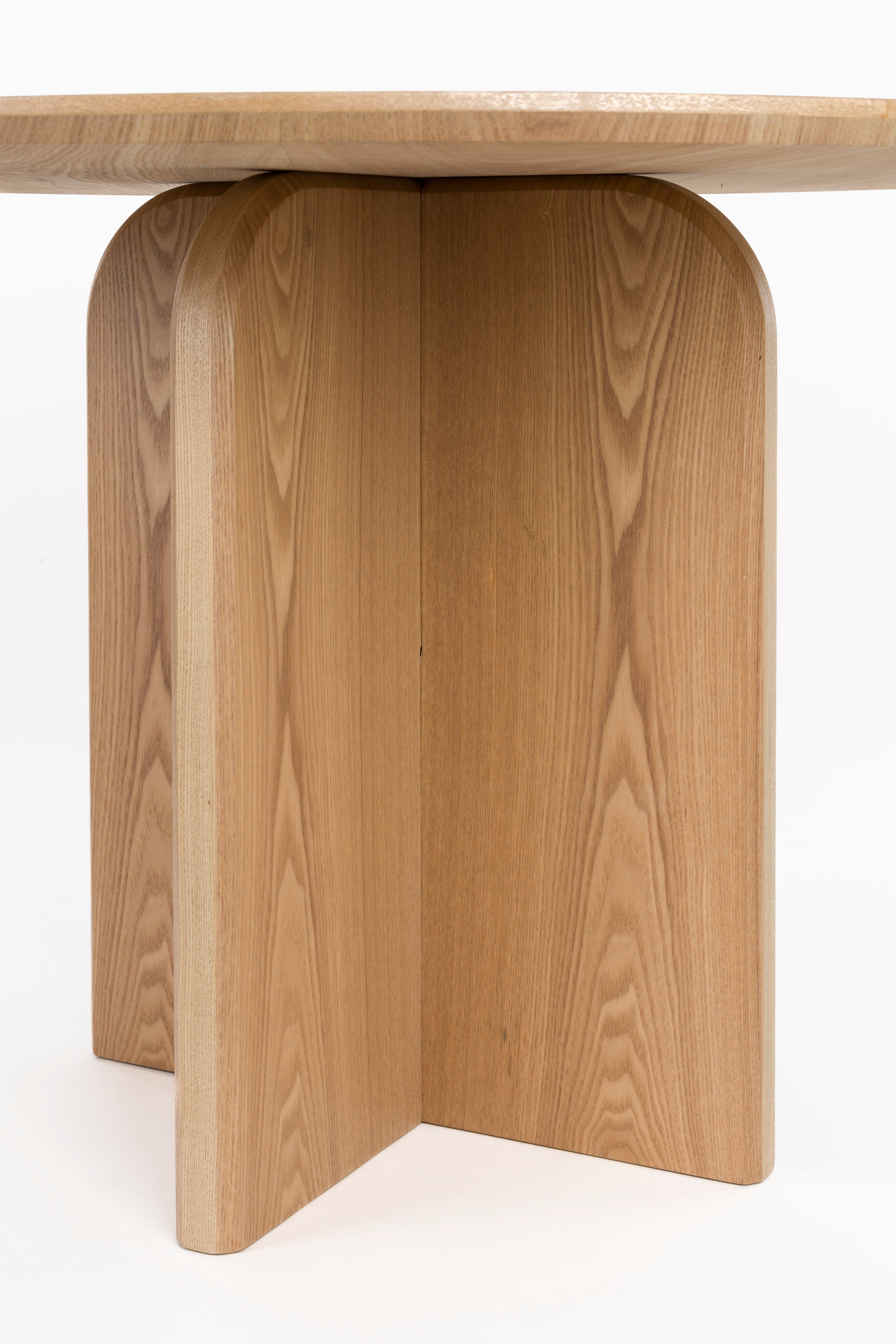 LAURENT light brown round table