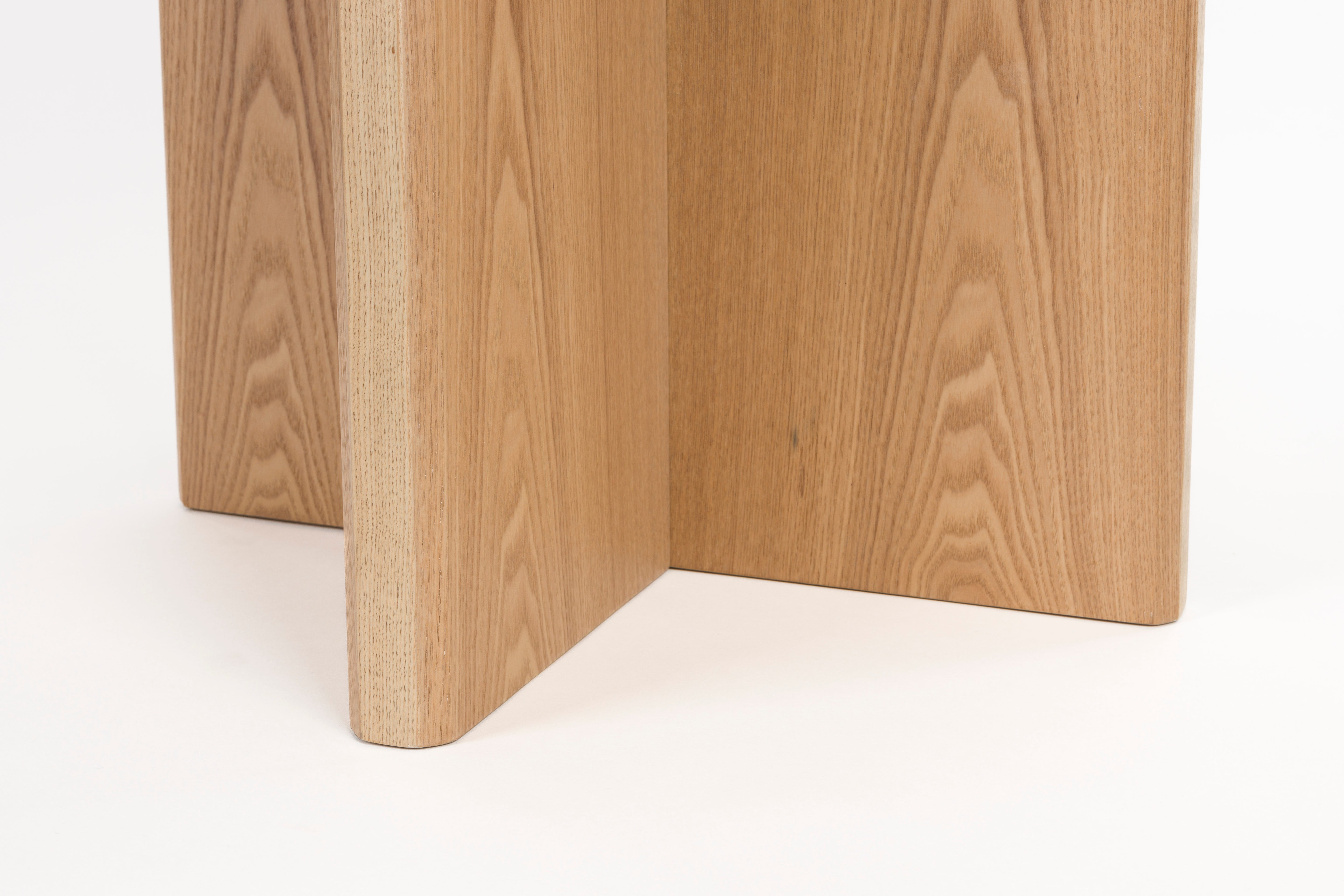 LAURENT light brown round table