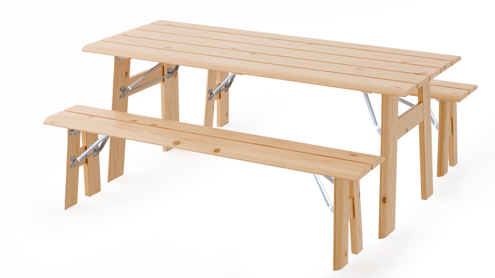 AVENUE Pine Wood Garden Table