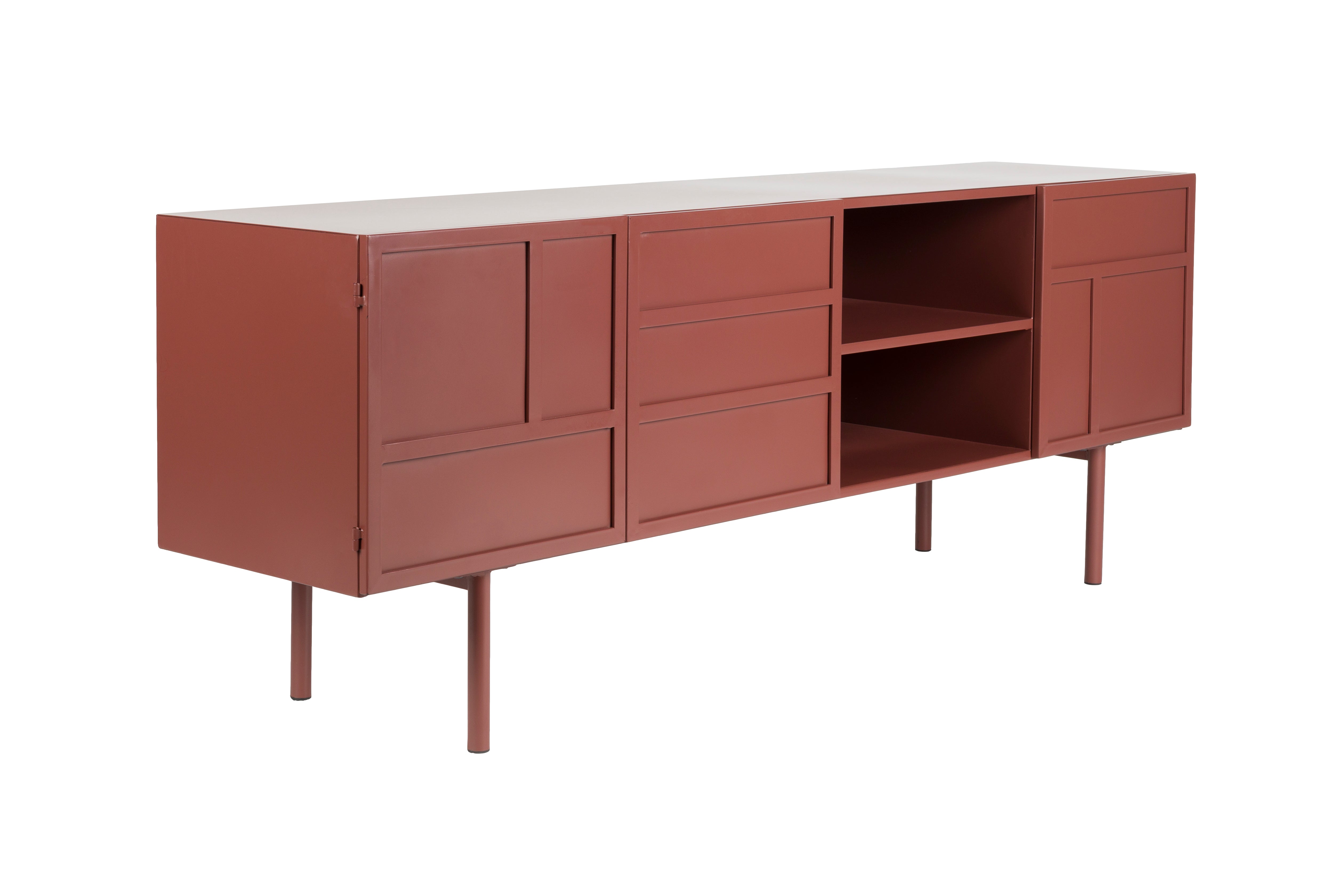 DAVIS TV cabinet rusty brown