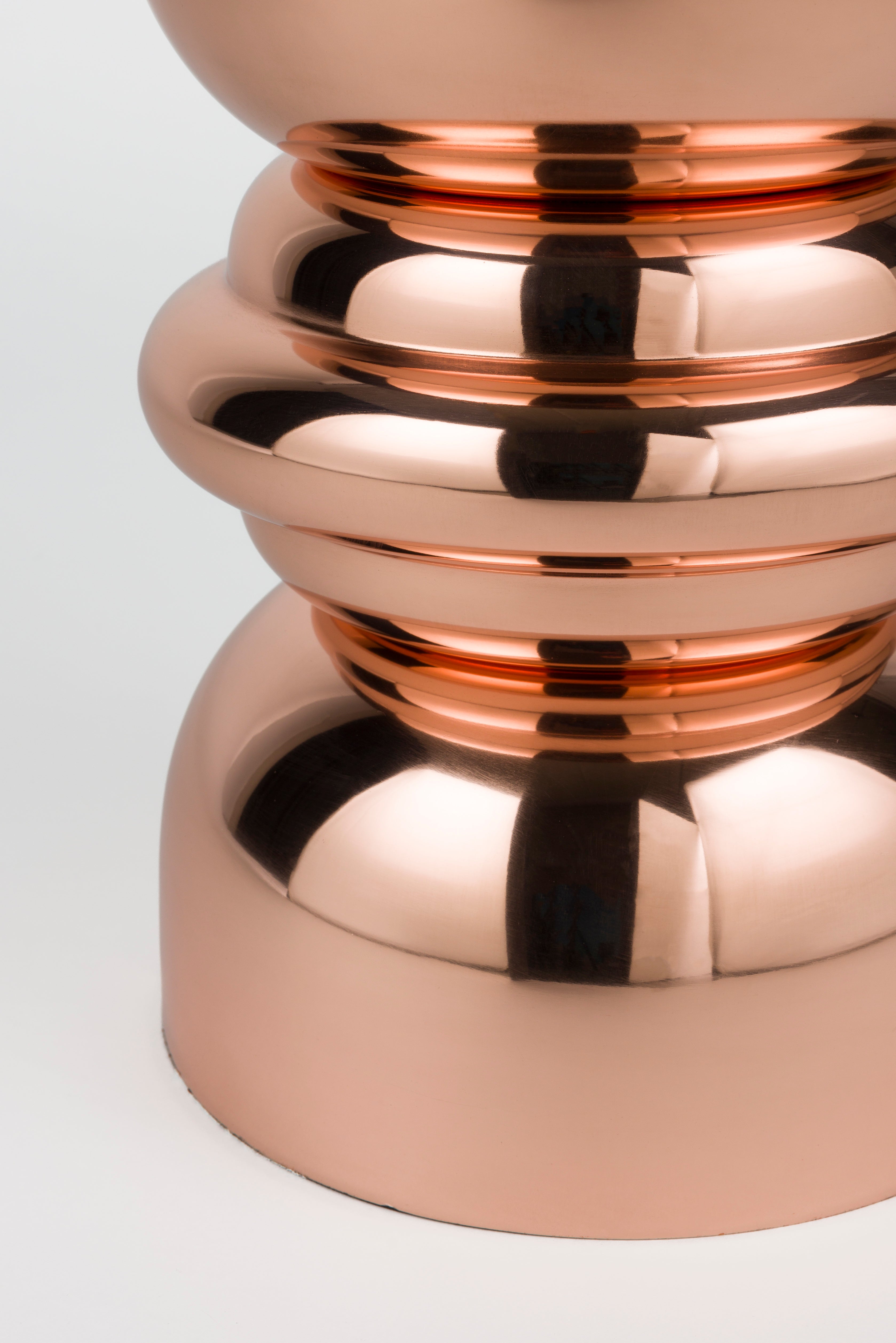 Beistelltisch KINGA kupferfarben