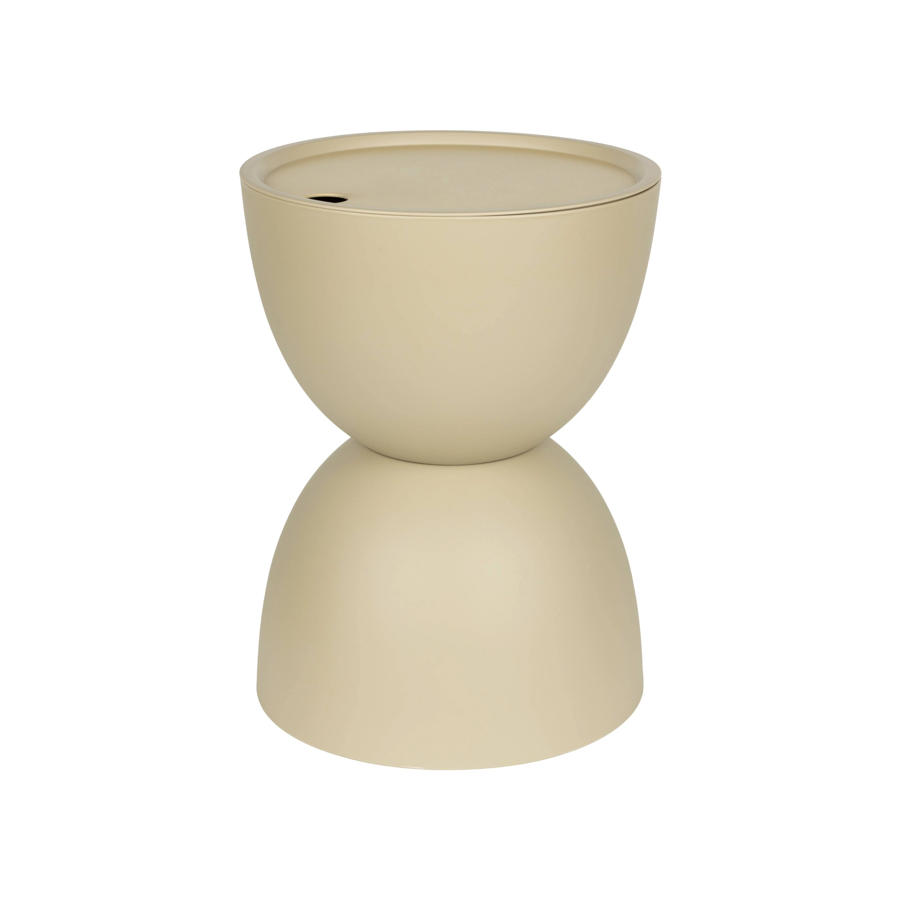 Tuin tafel met opbergruimte MARA beige