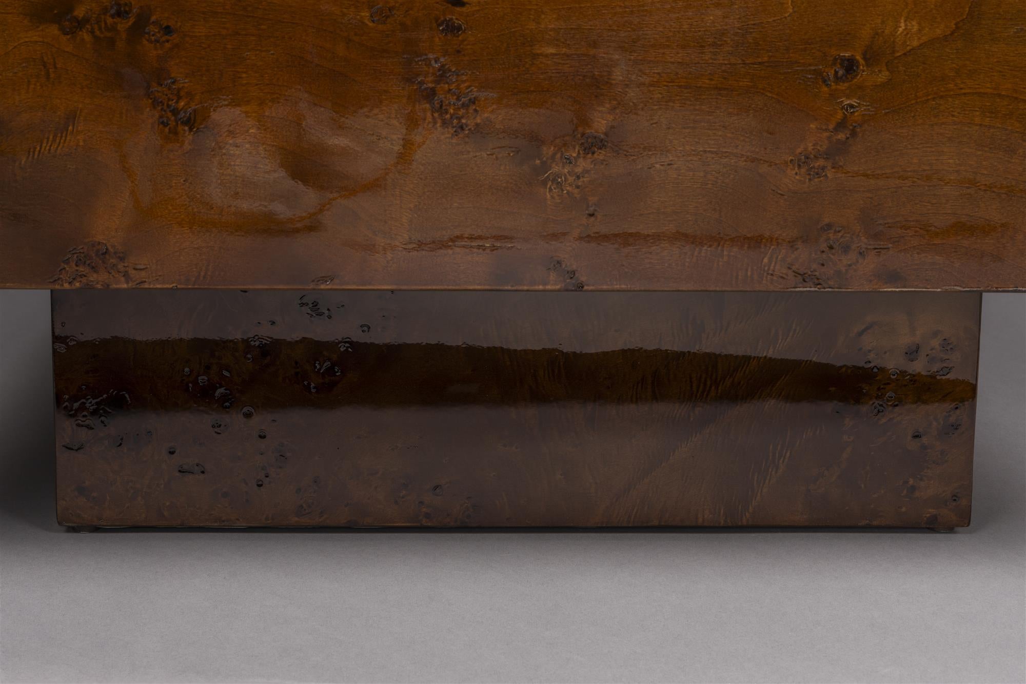 Koffietafel QUINN notenhout