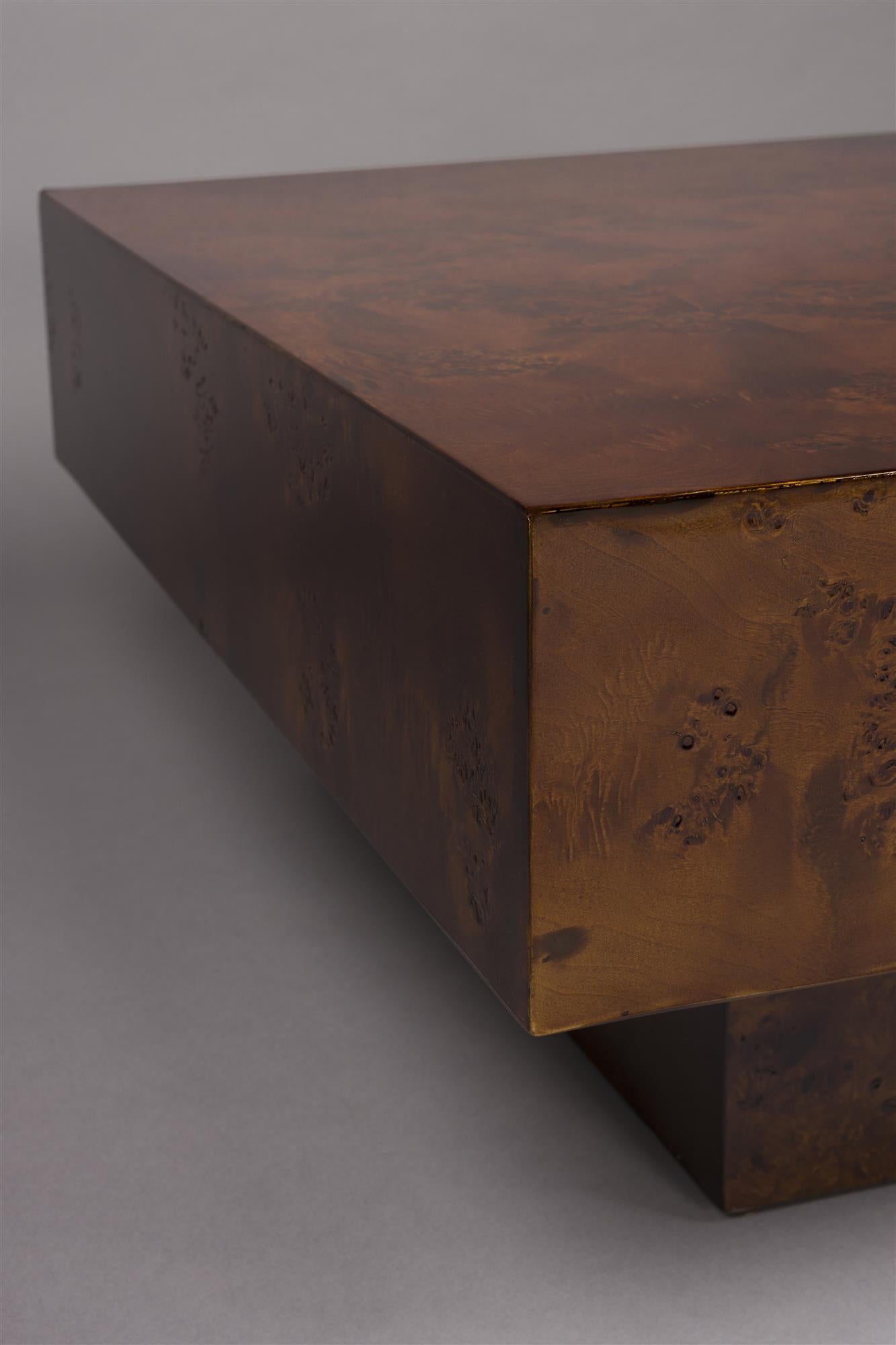 Koffietafel QUINN notenhout