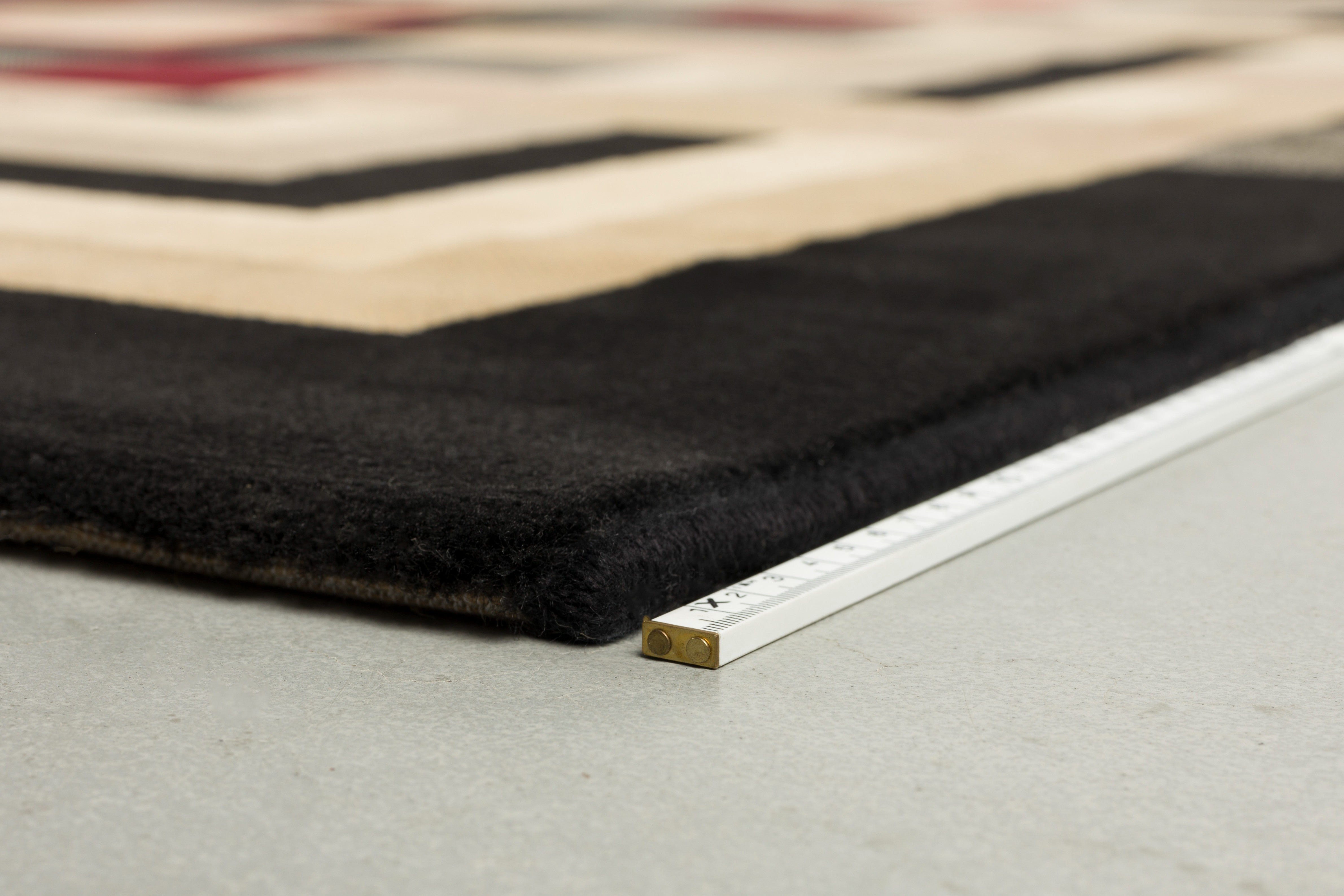 Teppich URBAN MAZE dunkelbeige