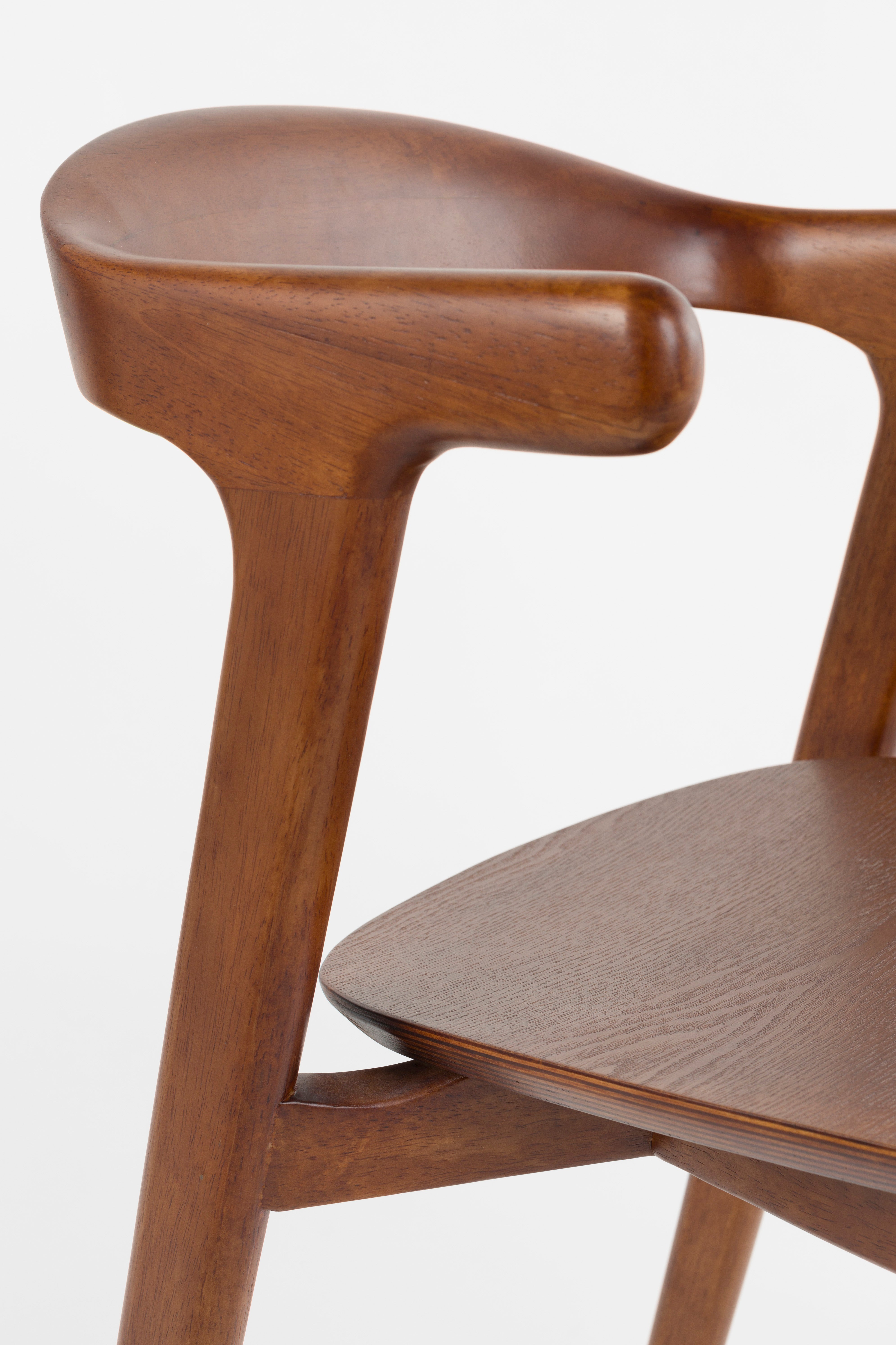 Stuhl NORTHWOOD dunkelbraun