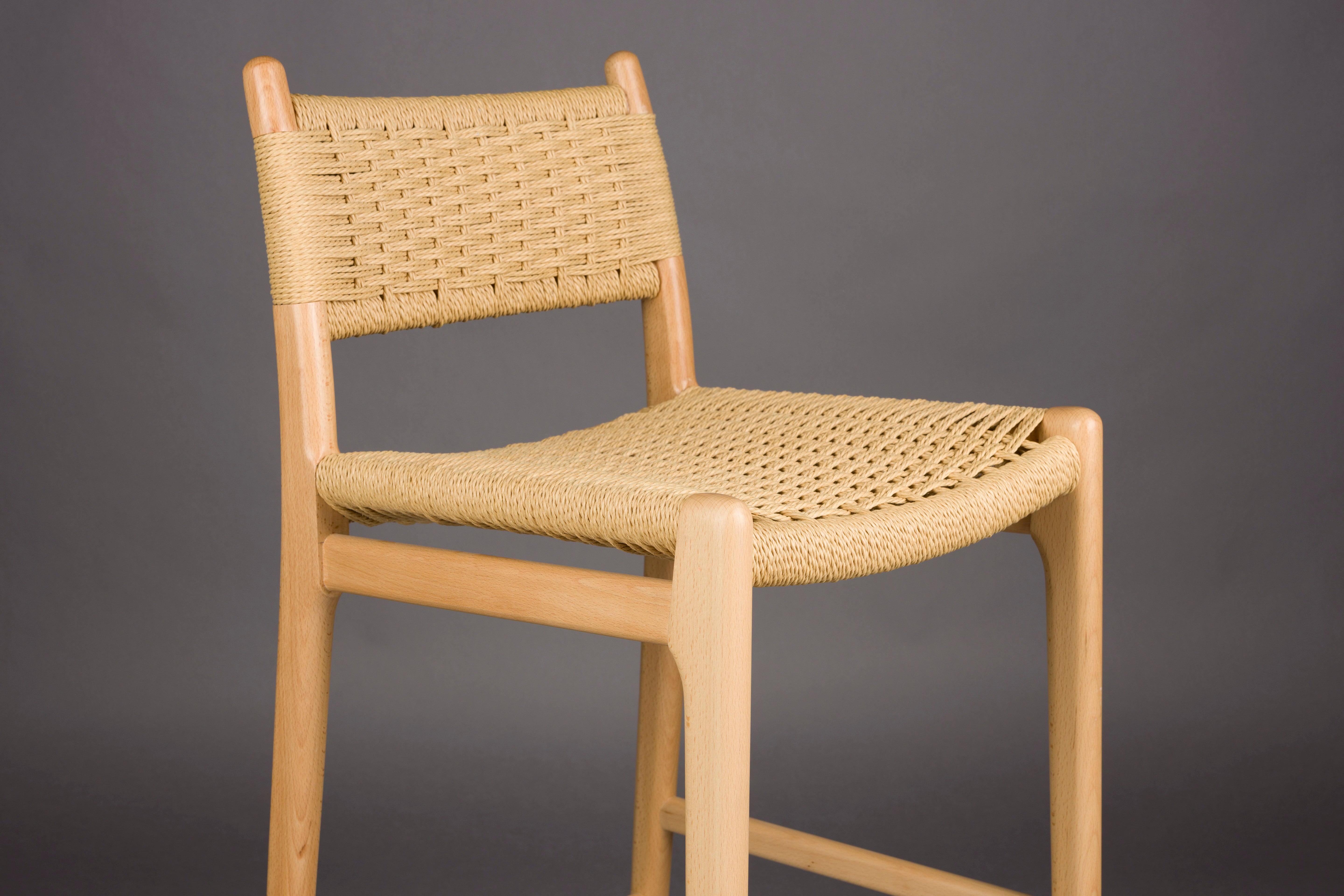 Hocker CECILE aus Buchenholz