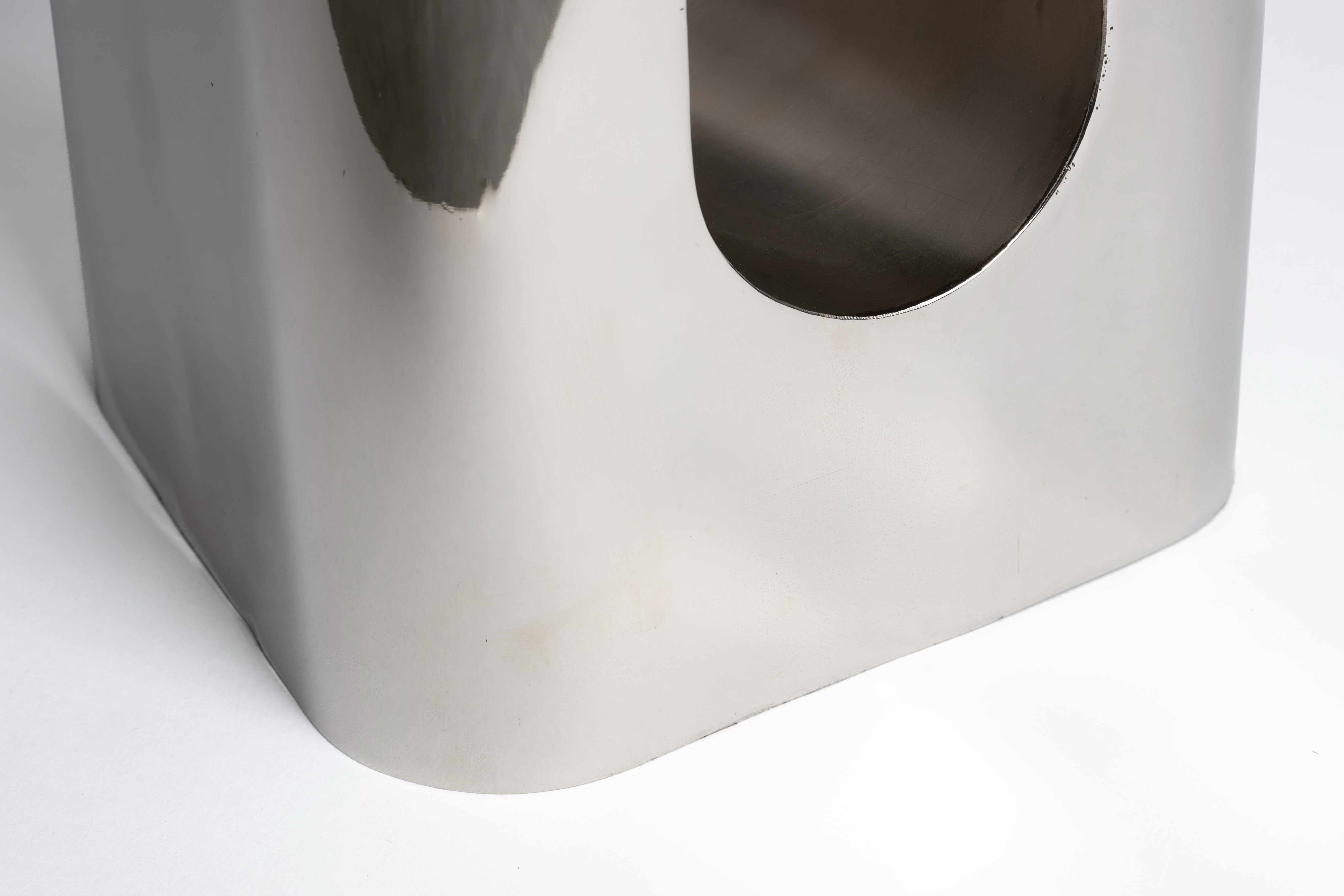 Zijtafel CREEK zilver