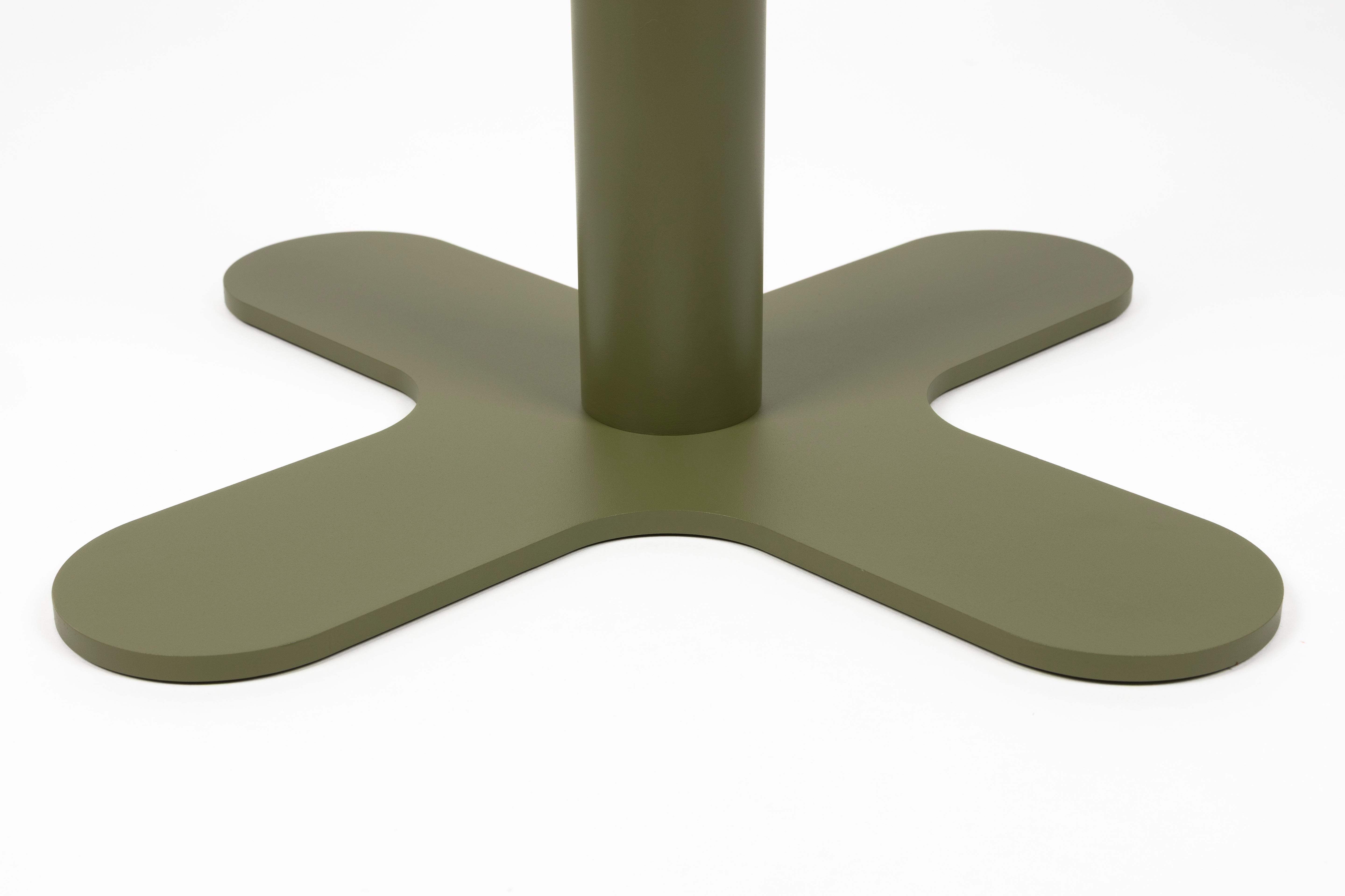 SANJAY Green Garden Table