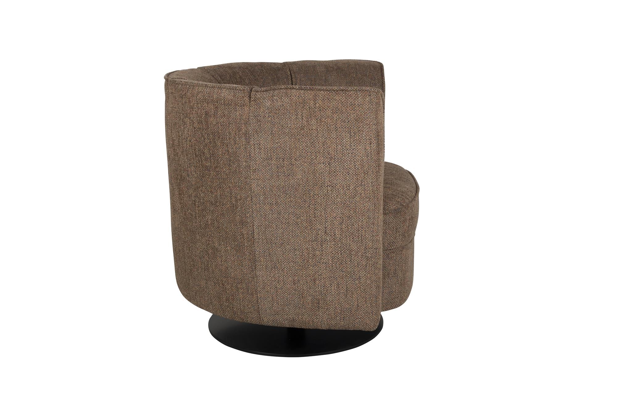 FLOWER Armchair brown