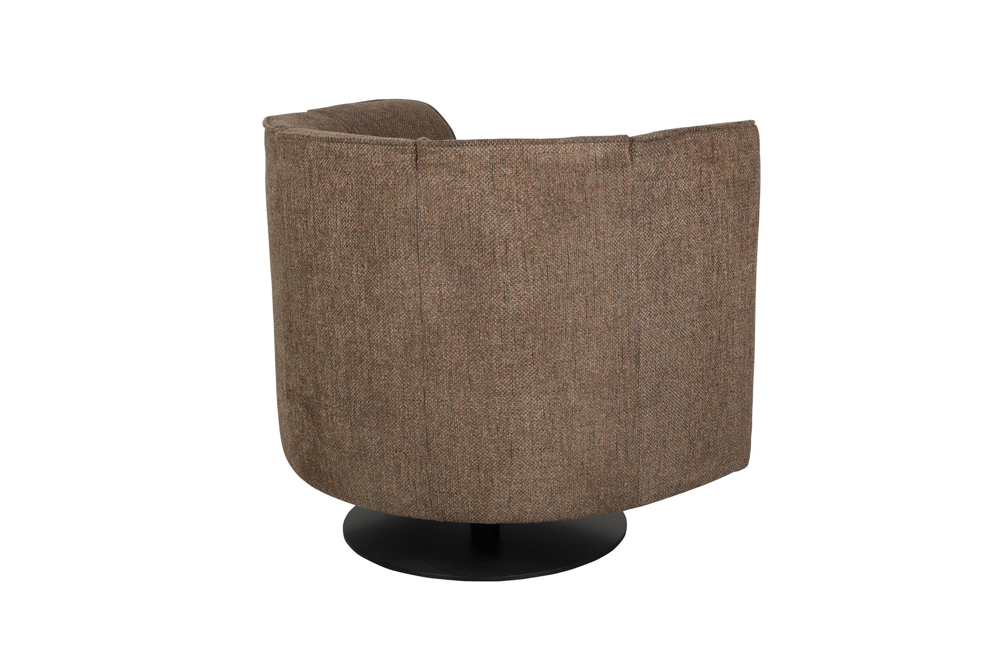 FLOWER Armchair brown