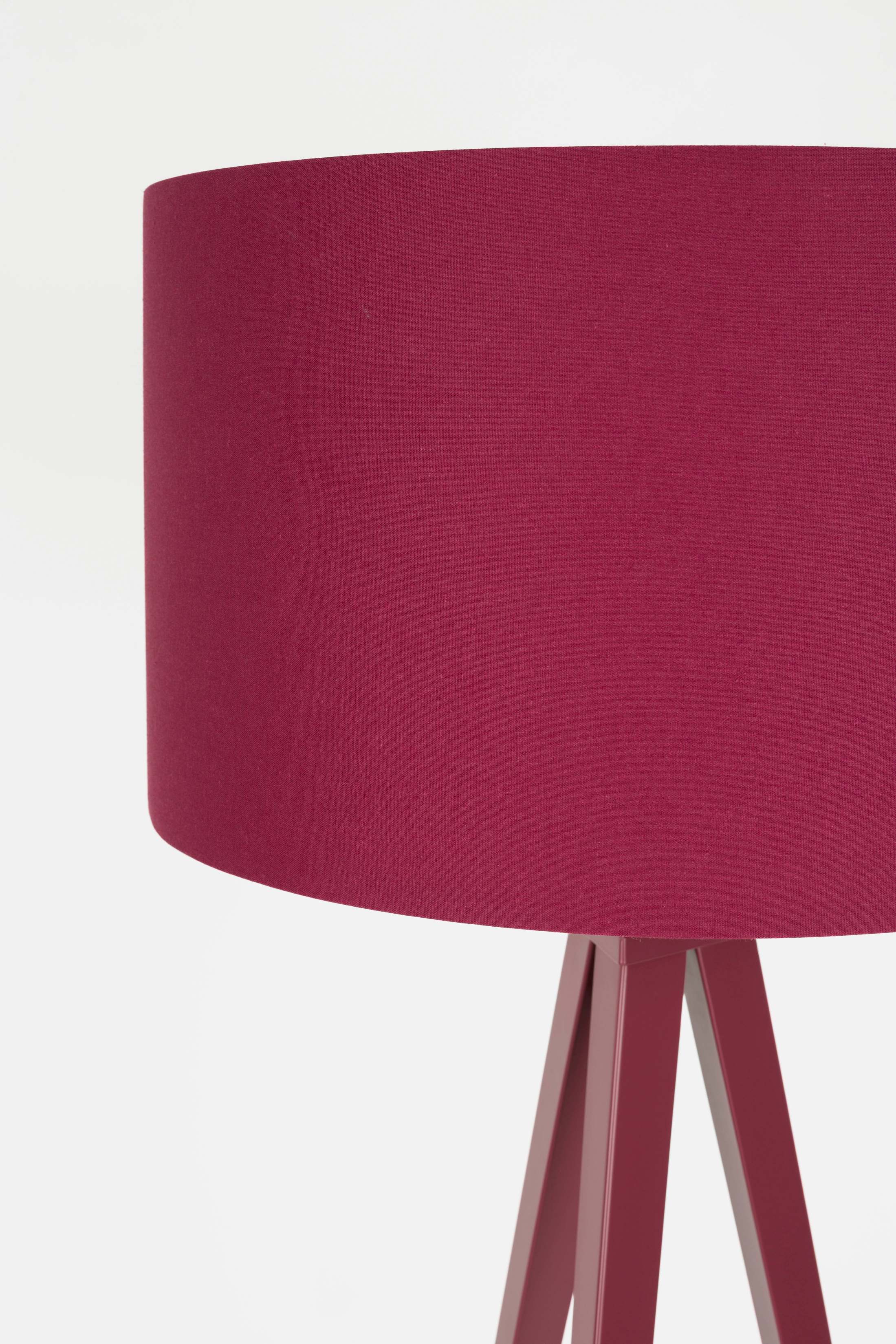 Vloerlamp TRIPOD rood drievoudig statief