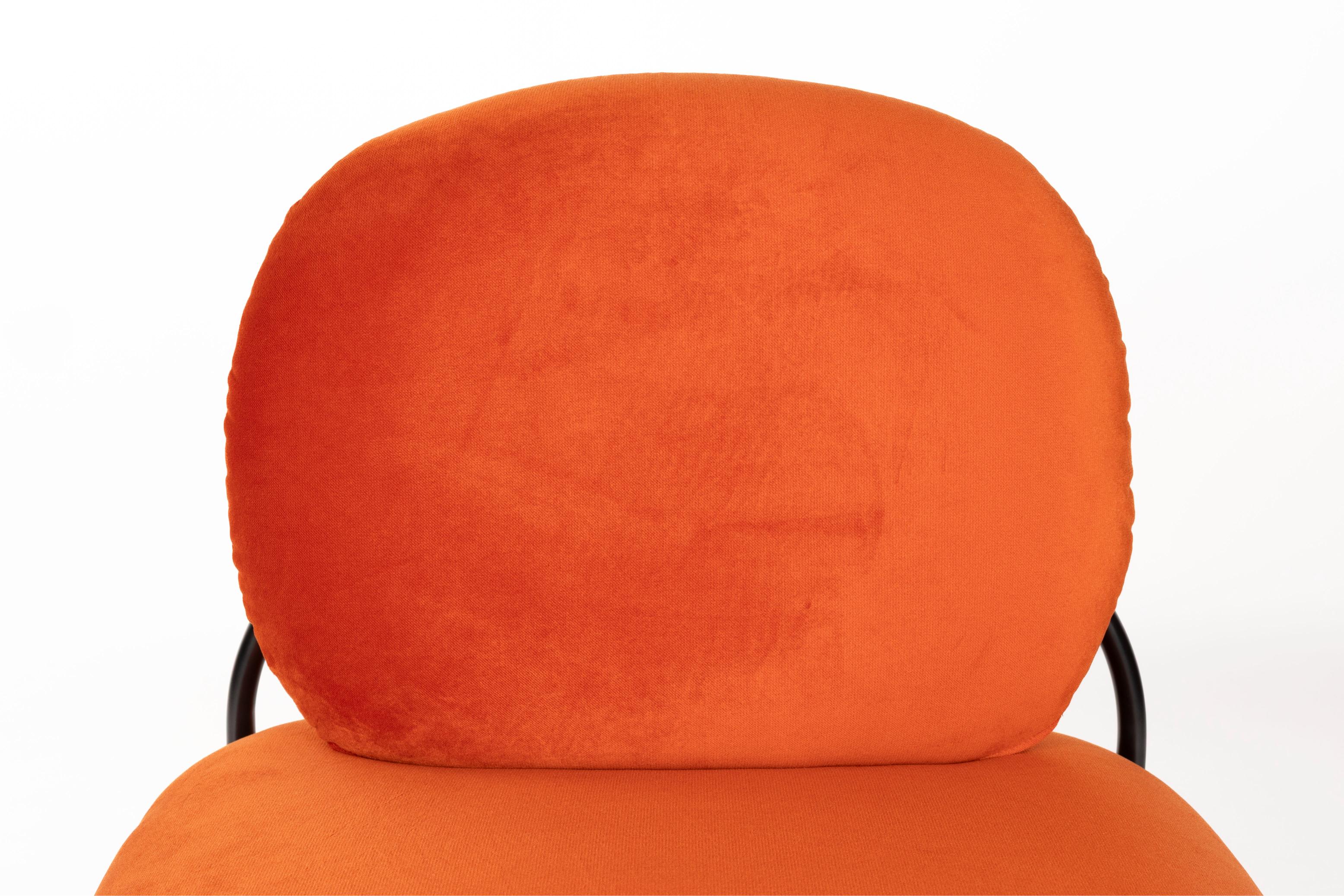 Fauteuil POLLY oranje