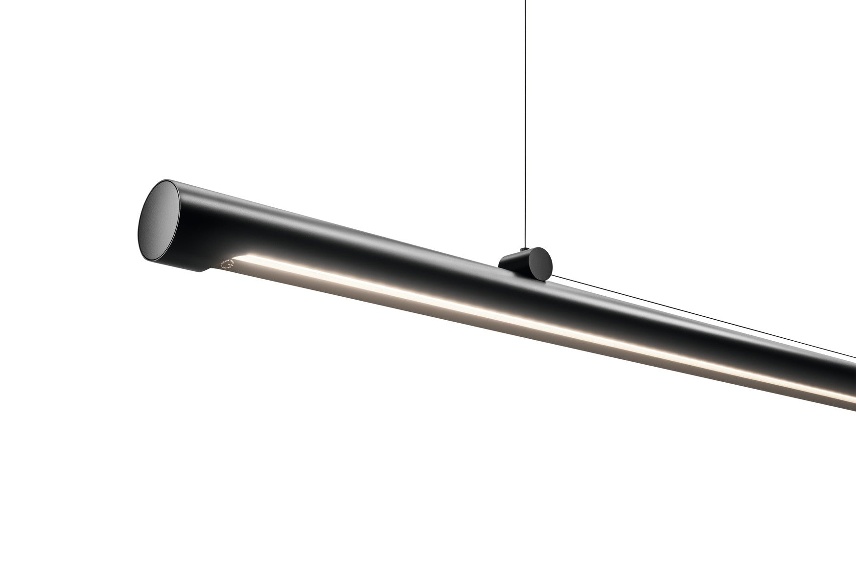 Tubby Tube Black Pendant Lamp