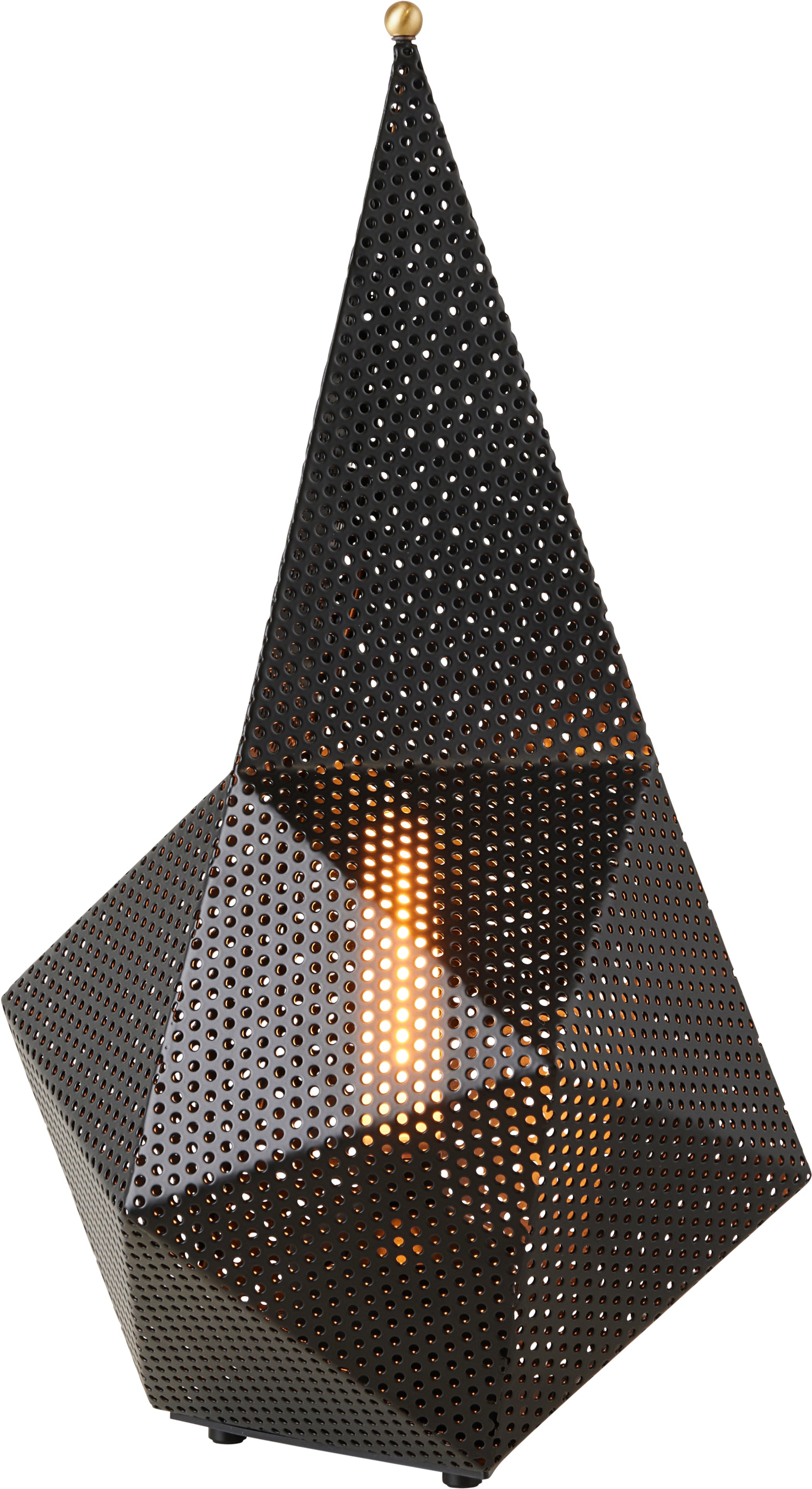 Draagbare lamp BAGDAD zwart