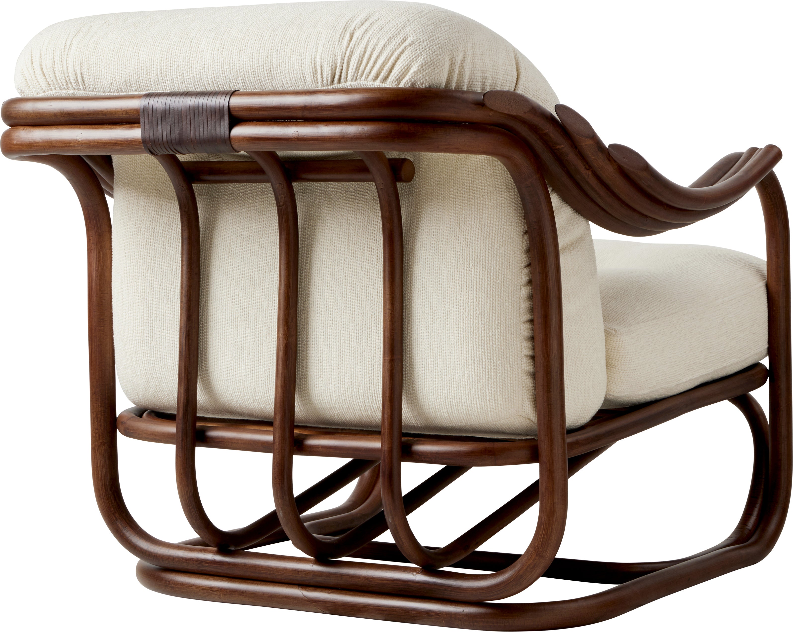 Upholstered POLTRONA TRIA Armchair