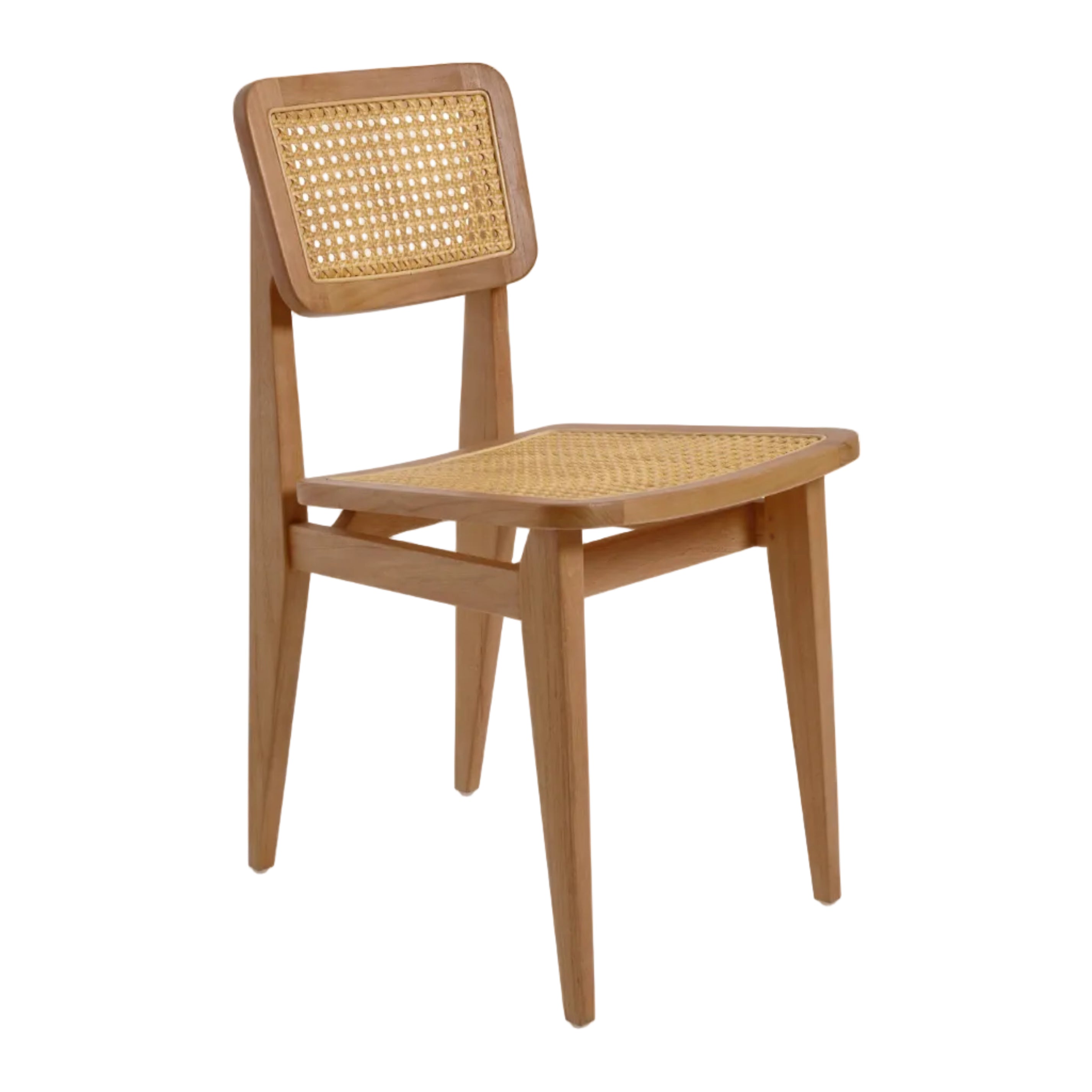 C-CHAIR Garden Chair Teak Wood with Woven Detail