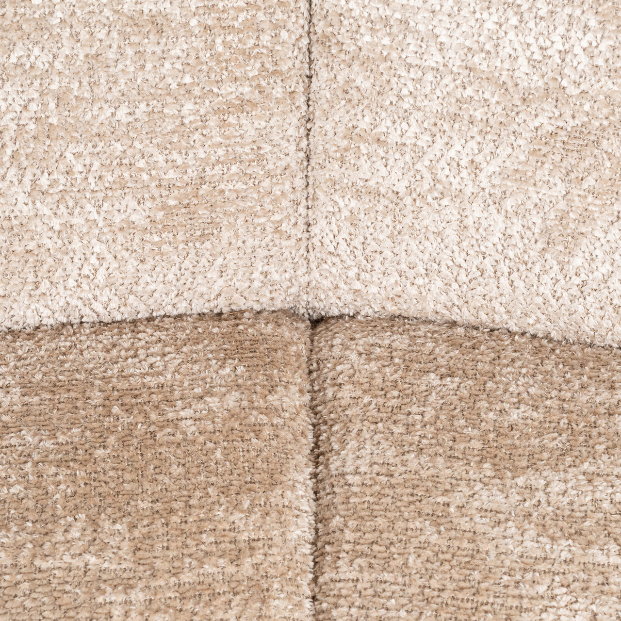 Hoekbank HILLPARK - afgerond middenelement beige