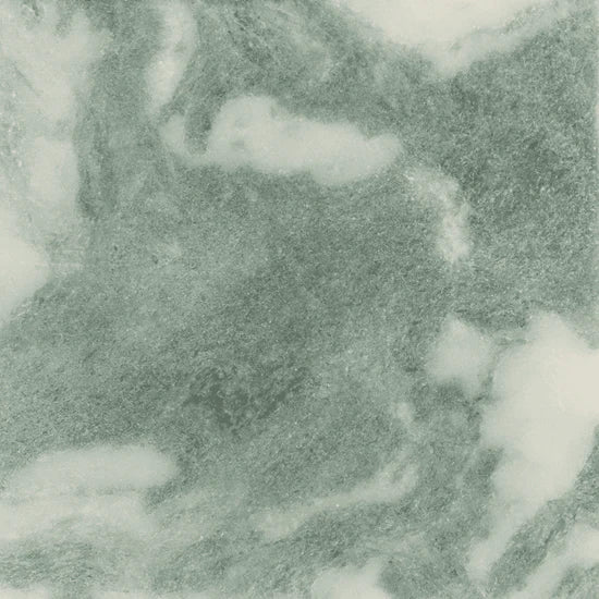 Tafellamp SUVI groene marmer met beige linnen