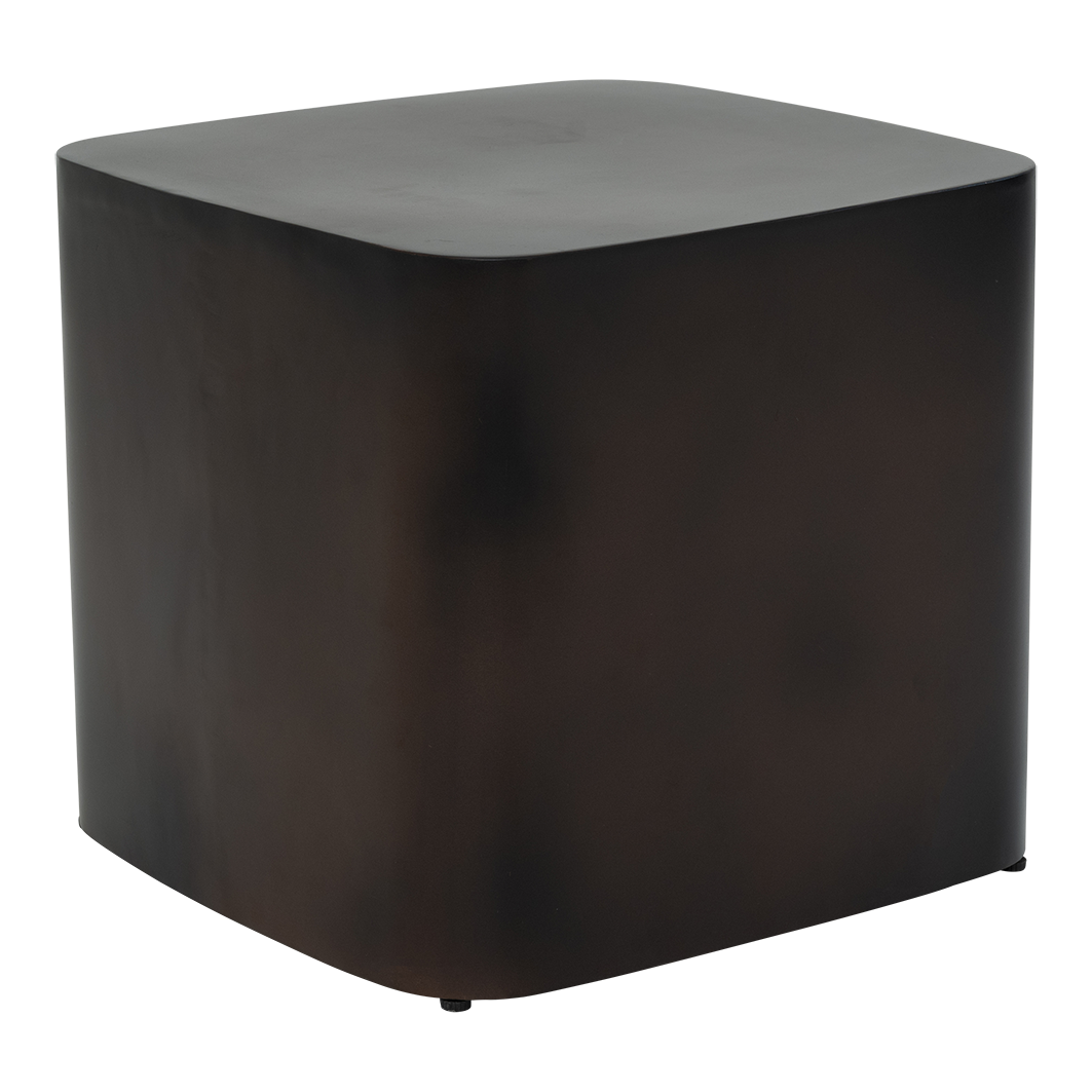 Evan dark brown side table