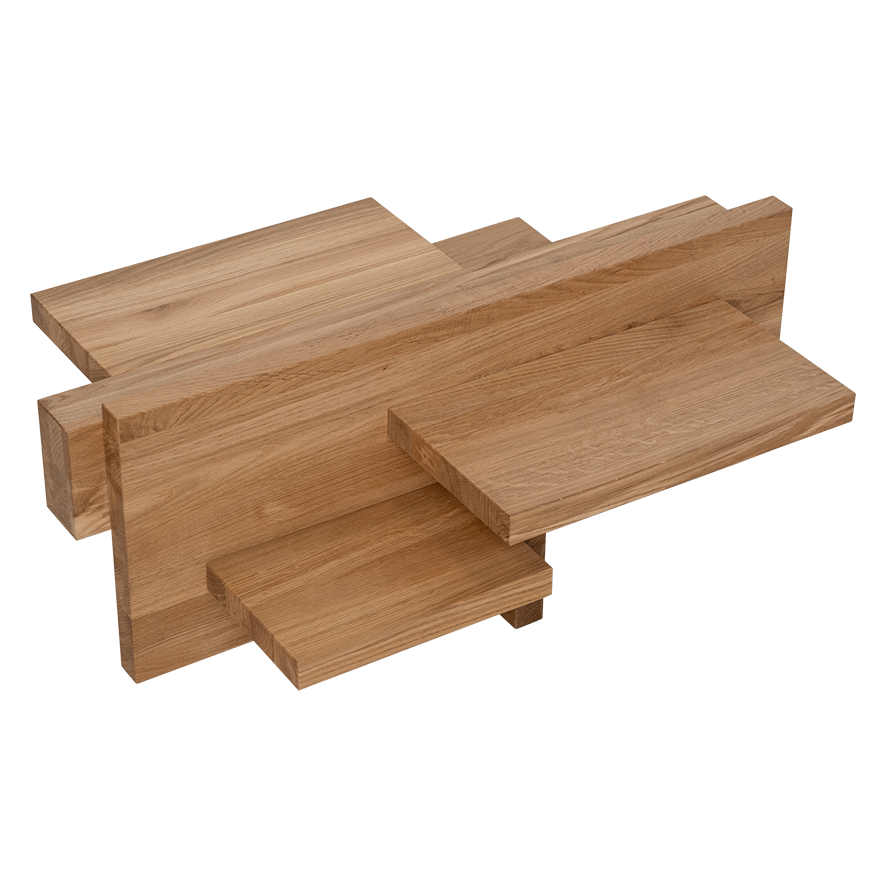 Sienna coffee table oak wood