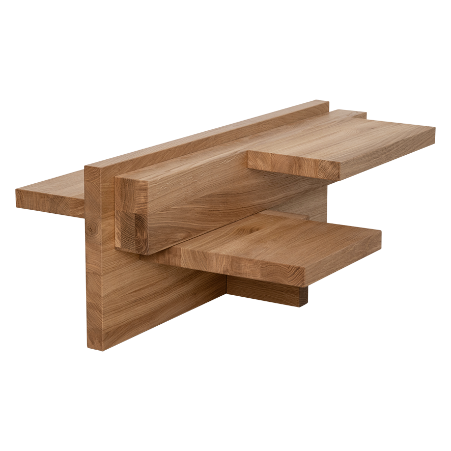 Sienna coffee table oak wood