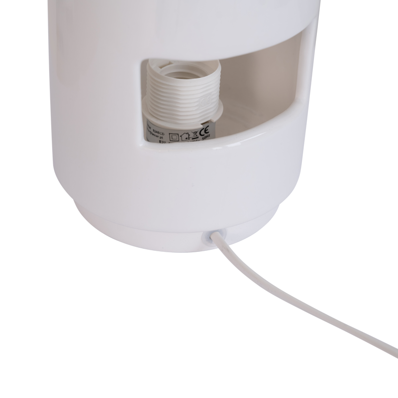 Tafellamp LUDICO witte keramiek