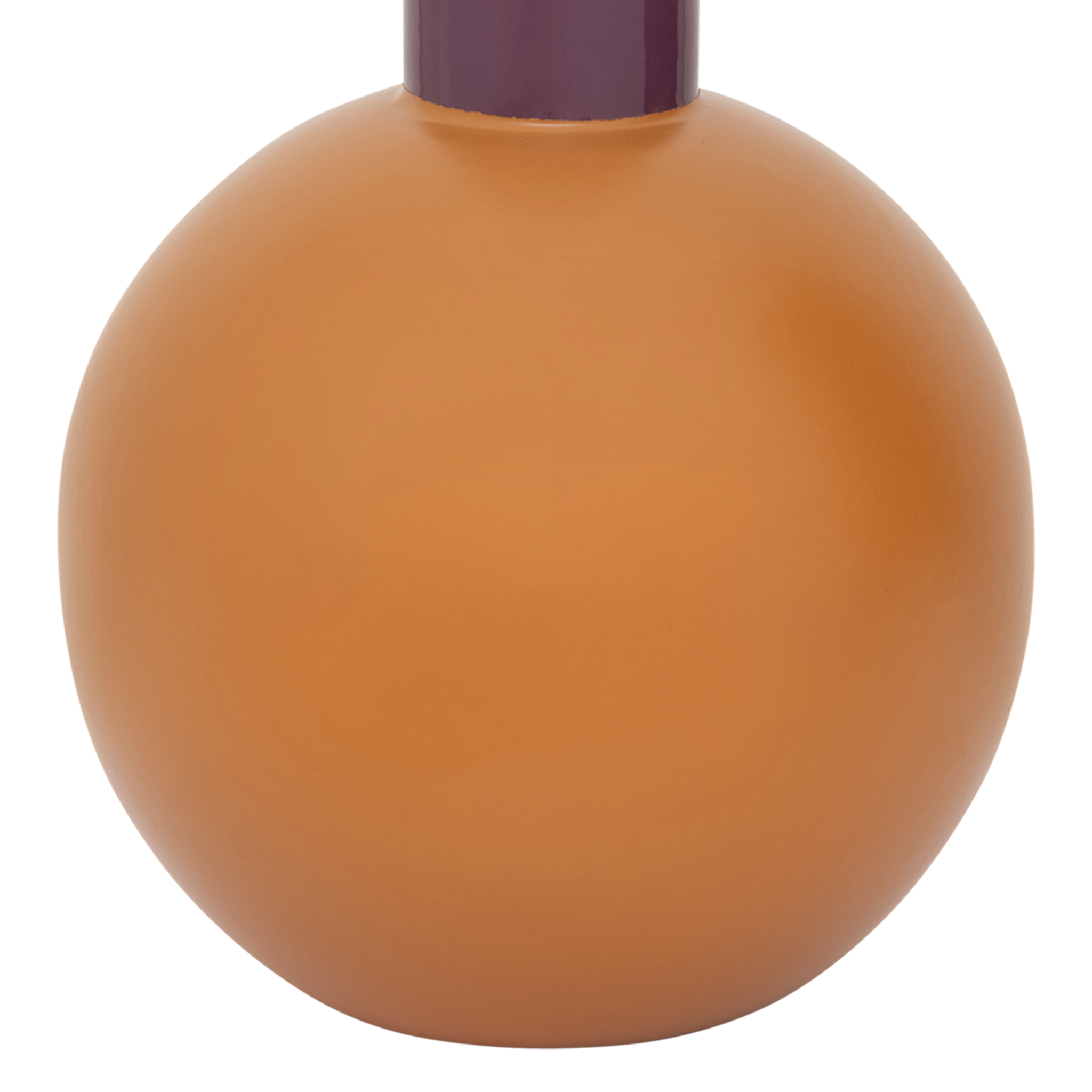 Vaas FARVE oranje met paars