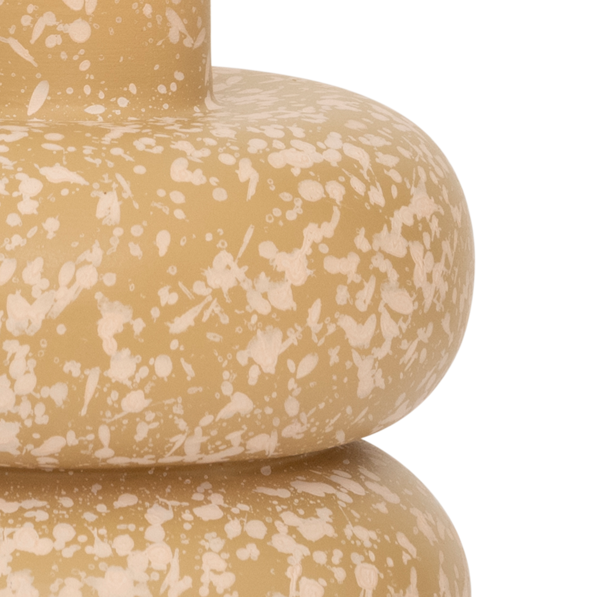 ZODY Candle Holder Beige Ceramic