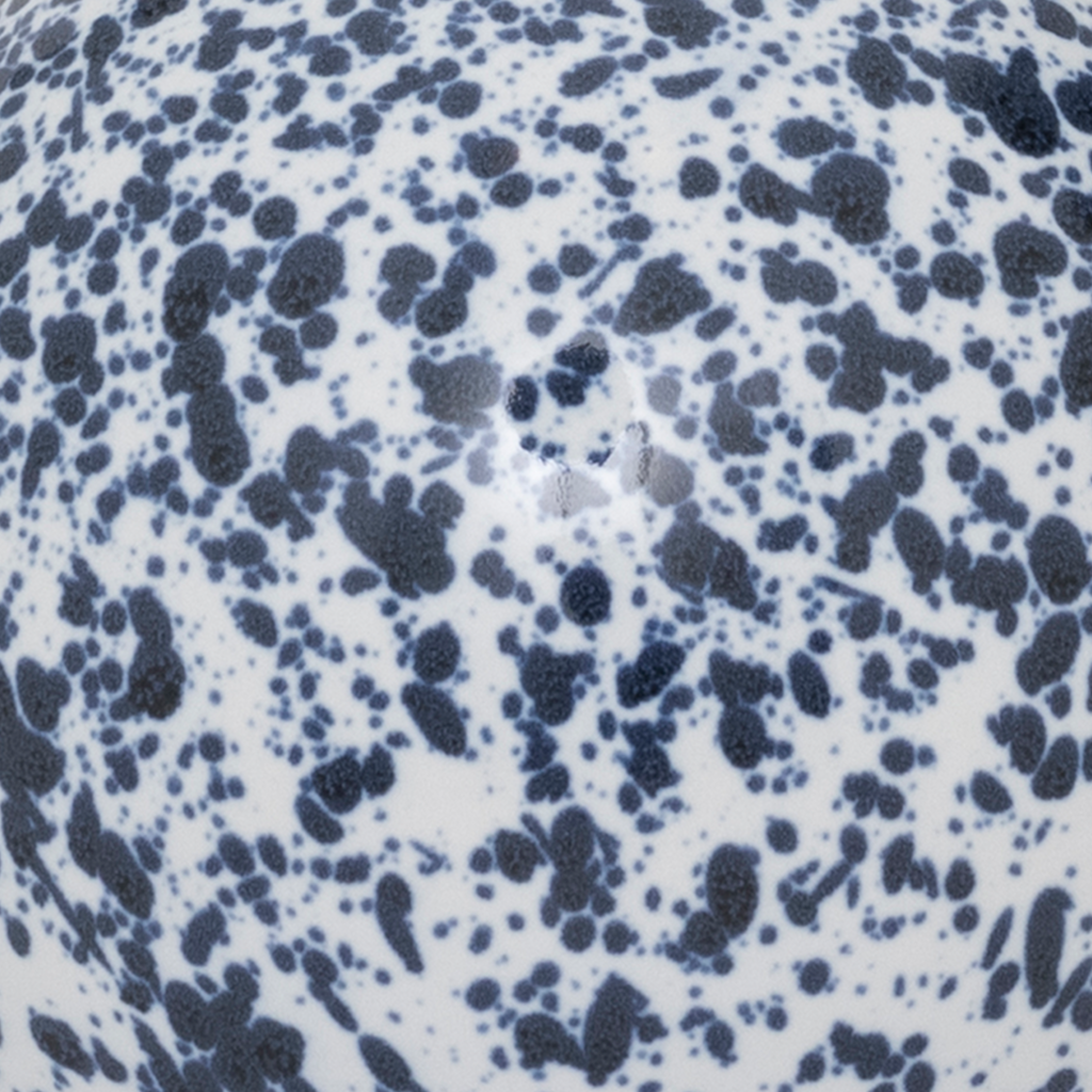 Kaarsenhouder ROSIE blauwe keramiek