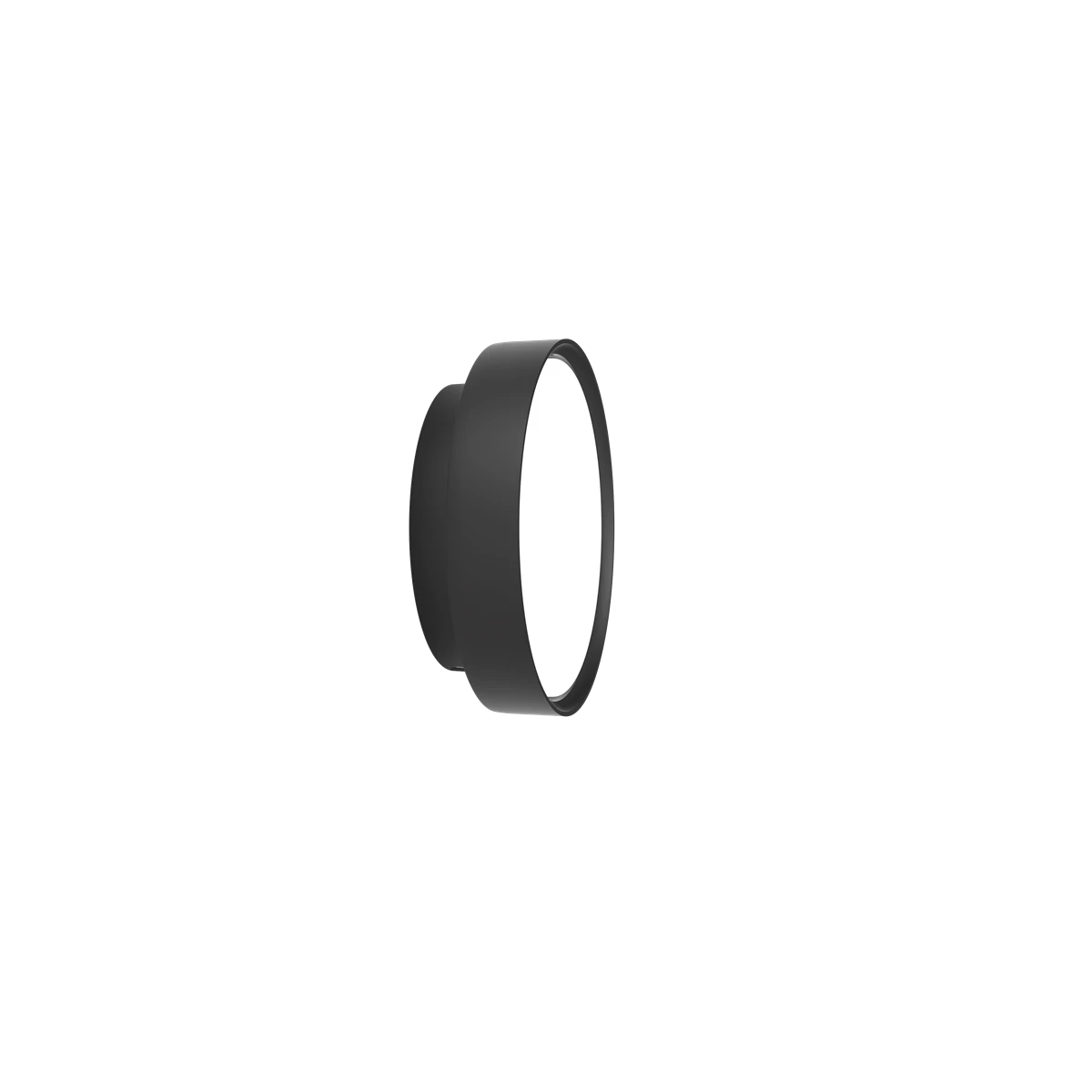 LP SLIM ROUND black wall lamp