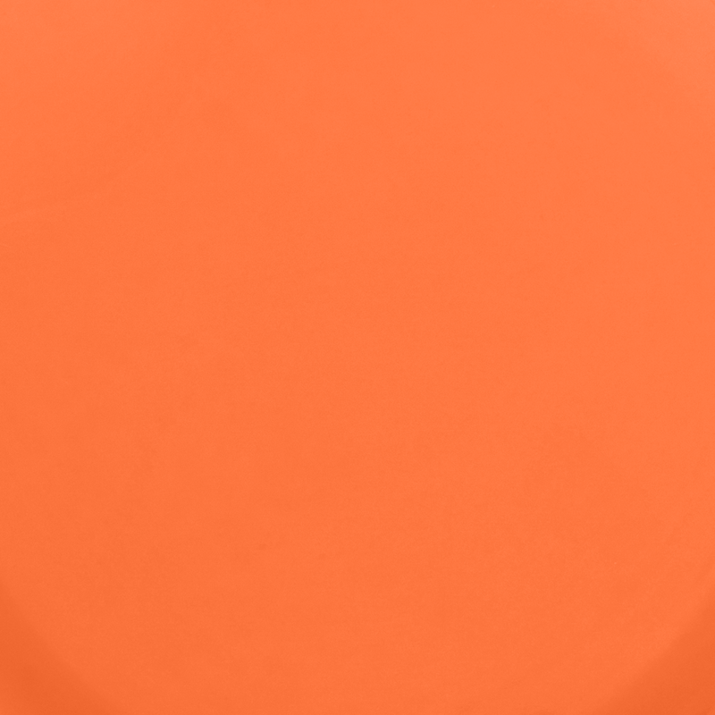 Teller GOOD MORNING orange mit goldener Veredelung