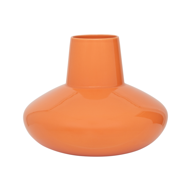 Keramikw vase SALIX orange