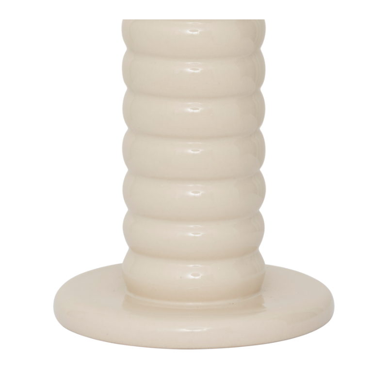 TEBONGO Cream Candle Holder