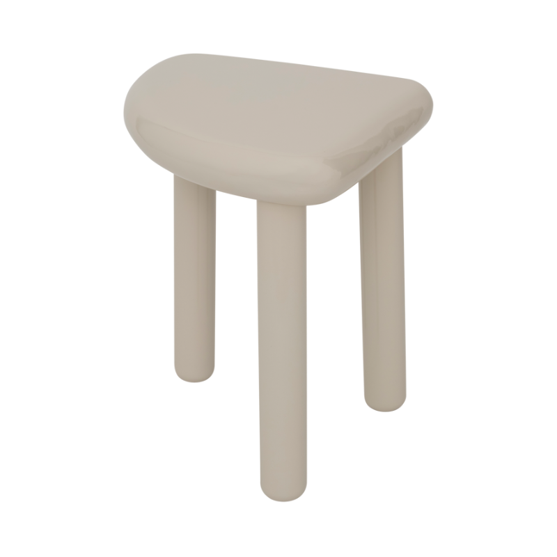 Bijzettafel QUARTER amandelbeige