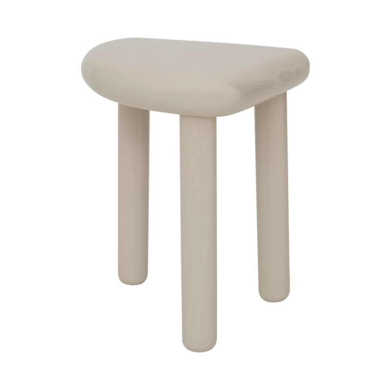 Bijzettafel QUARTER amandelbeige