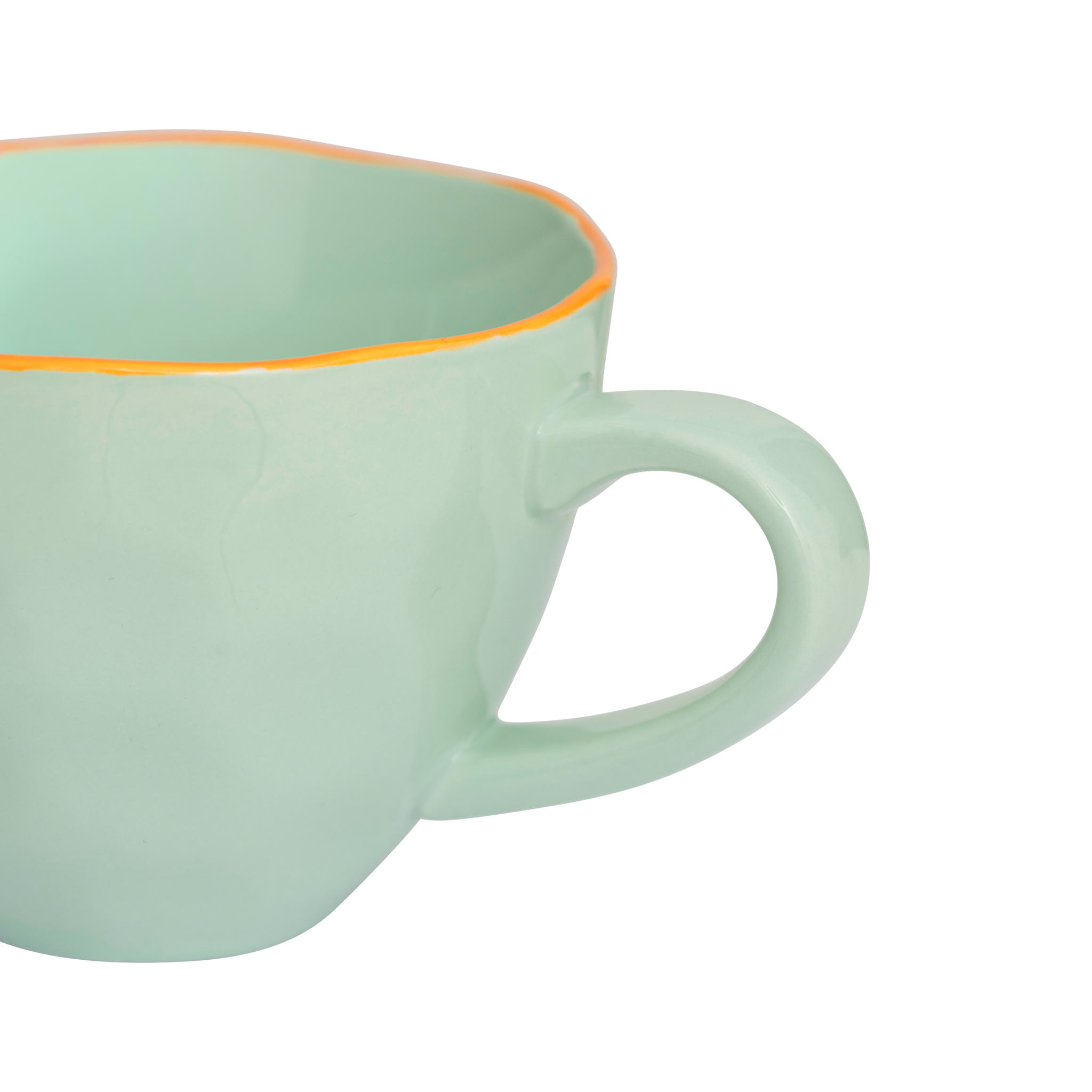 Cappuccino beker GOOD MORNING mintgroen