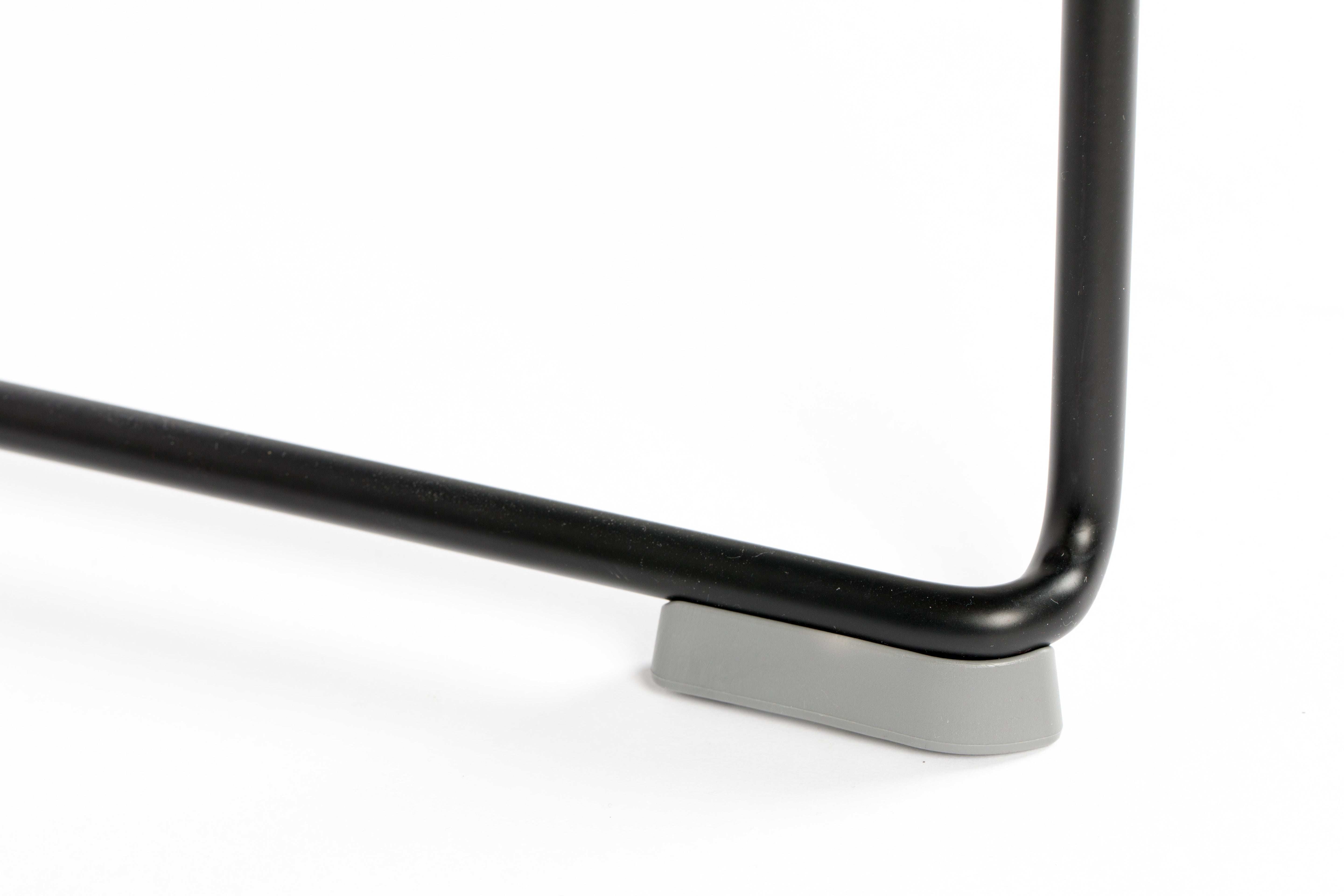 Stoel STACKS grijs met zwarte basis