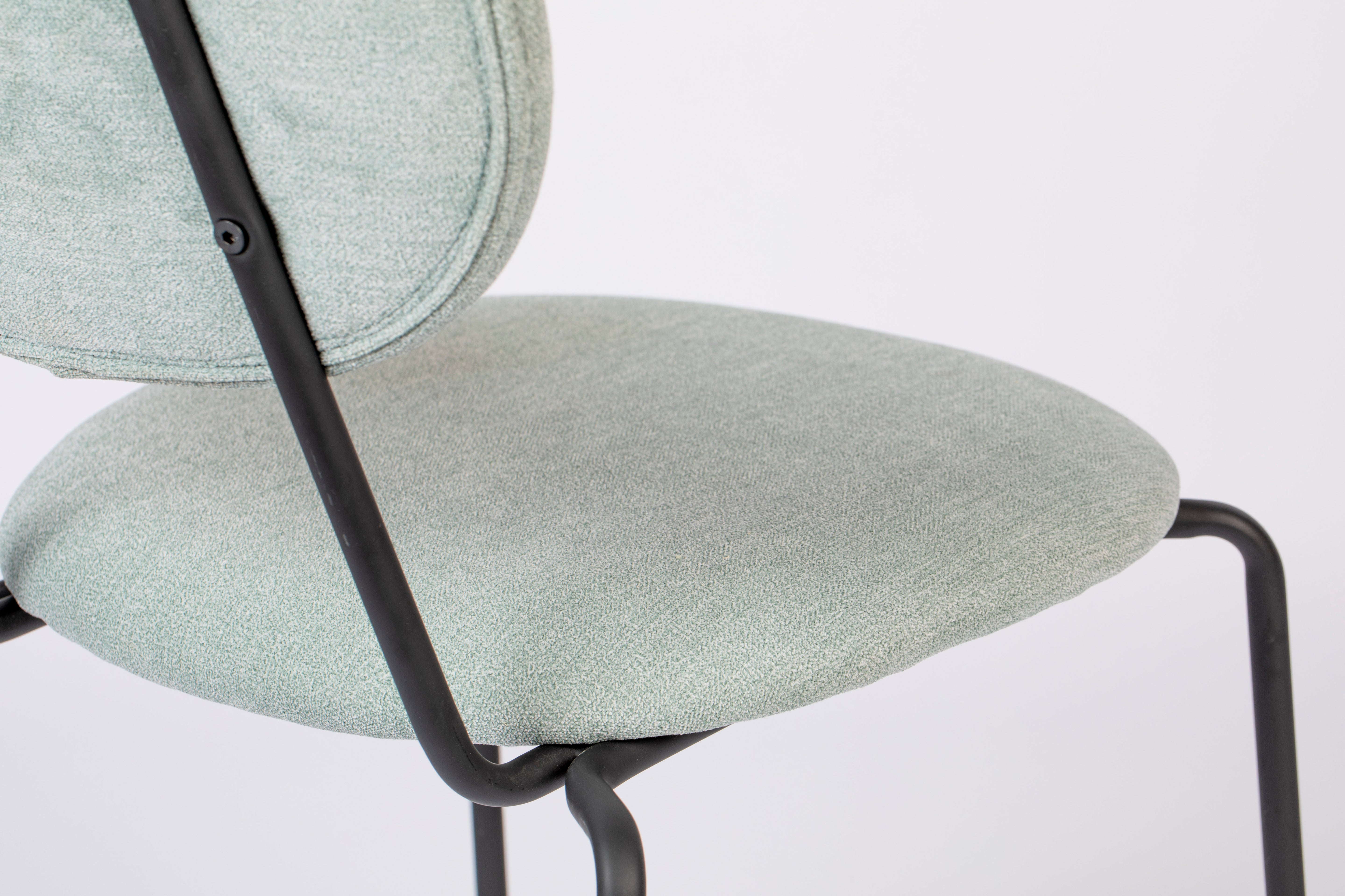 ASPEN chair green with black base