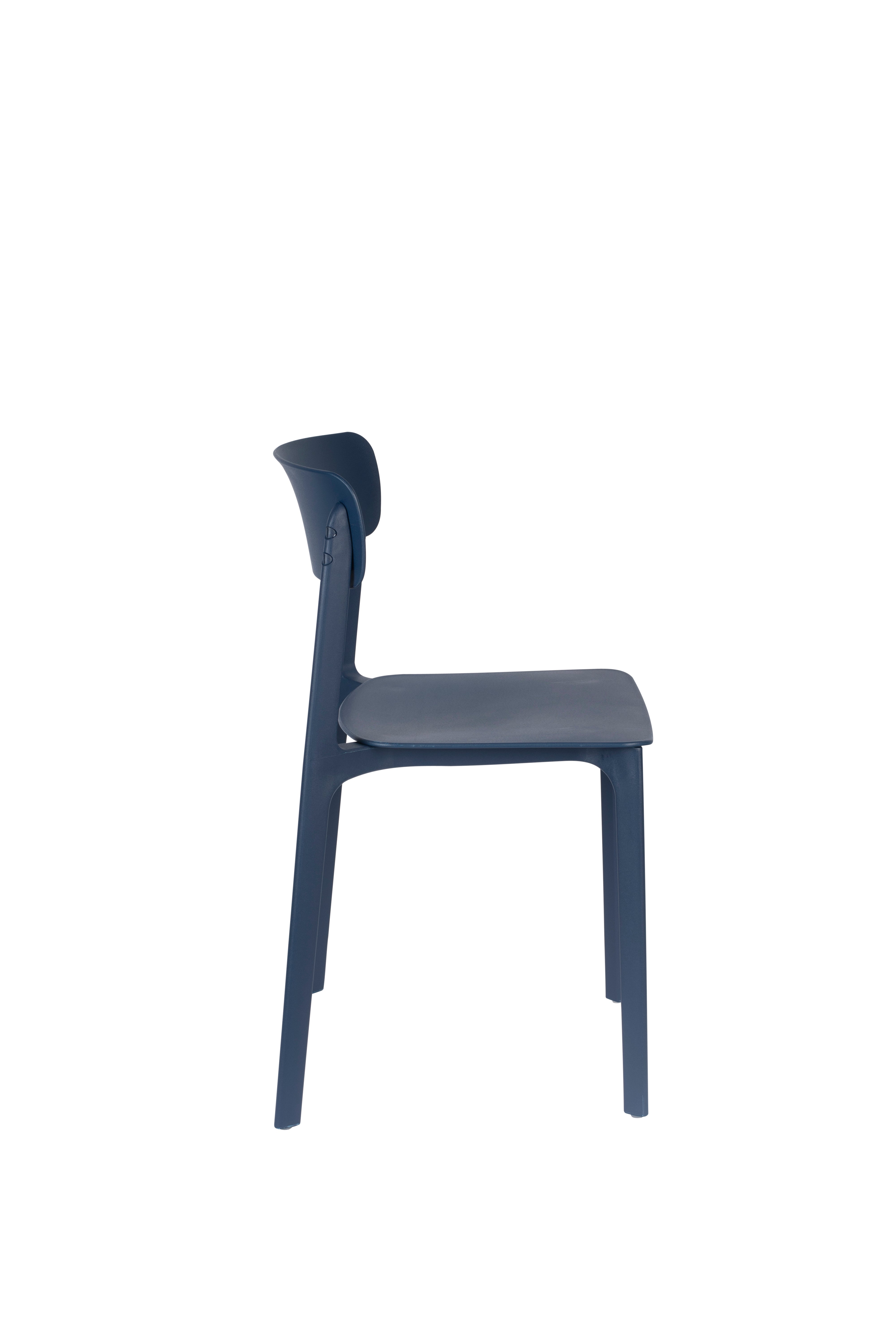 CLIVE chair dark blue