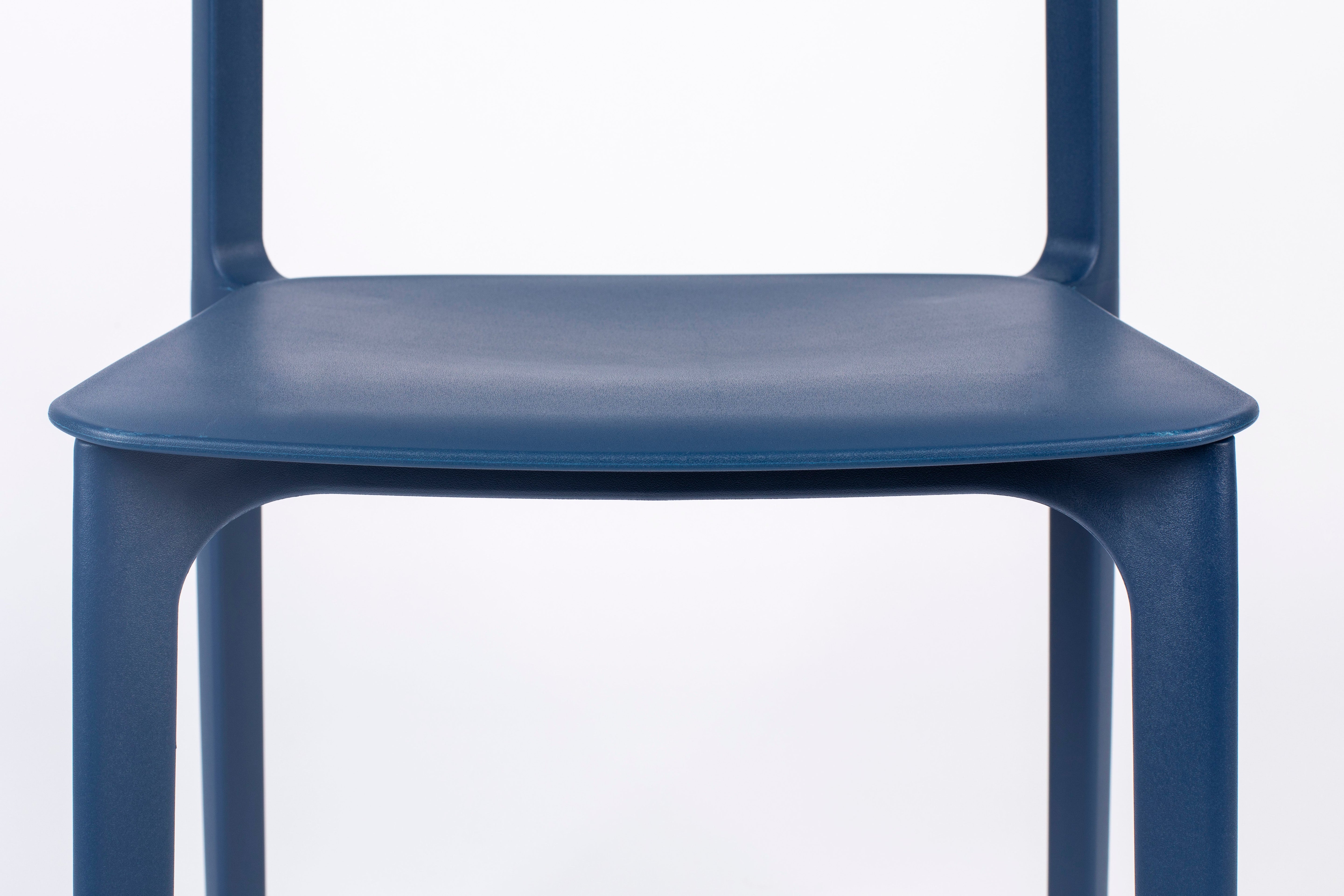CLIVE chair dark blue